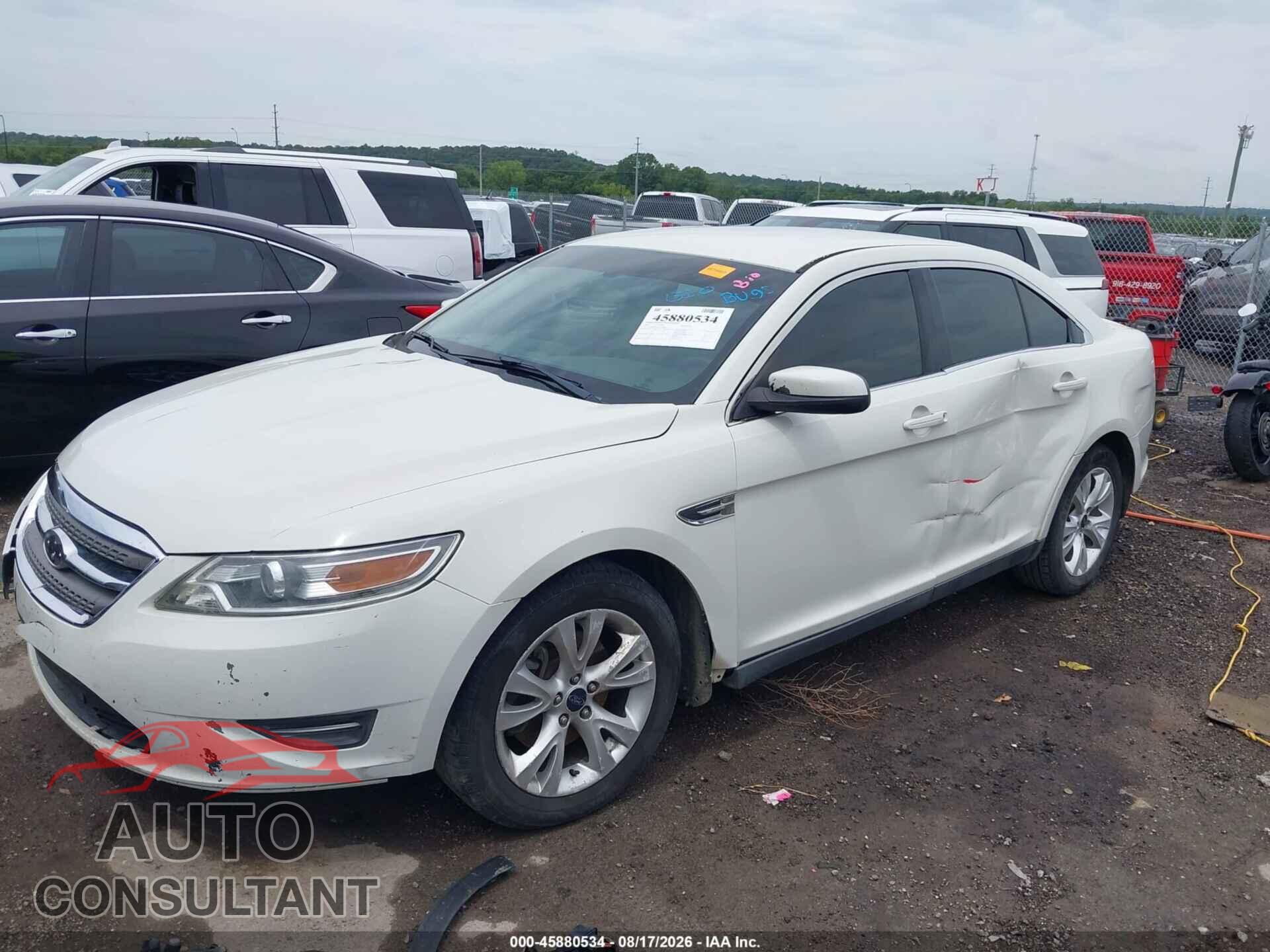FORD TAURUS 2012 - 1FAHP2EW6CG104680
