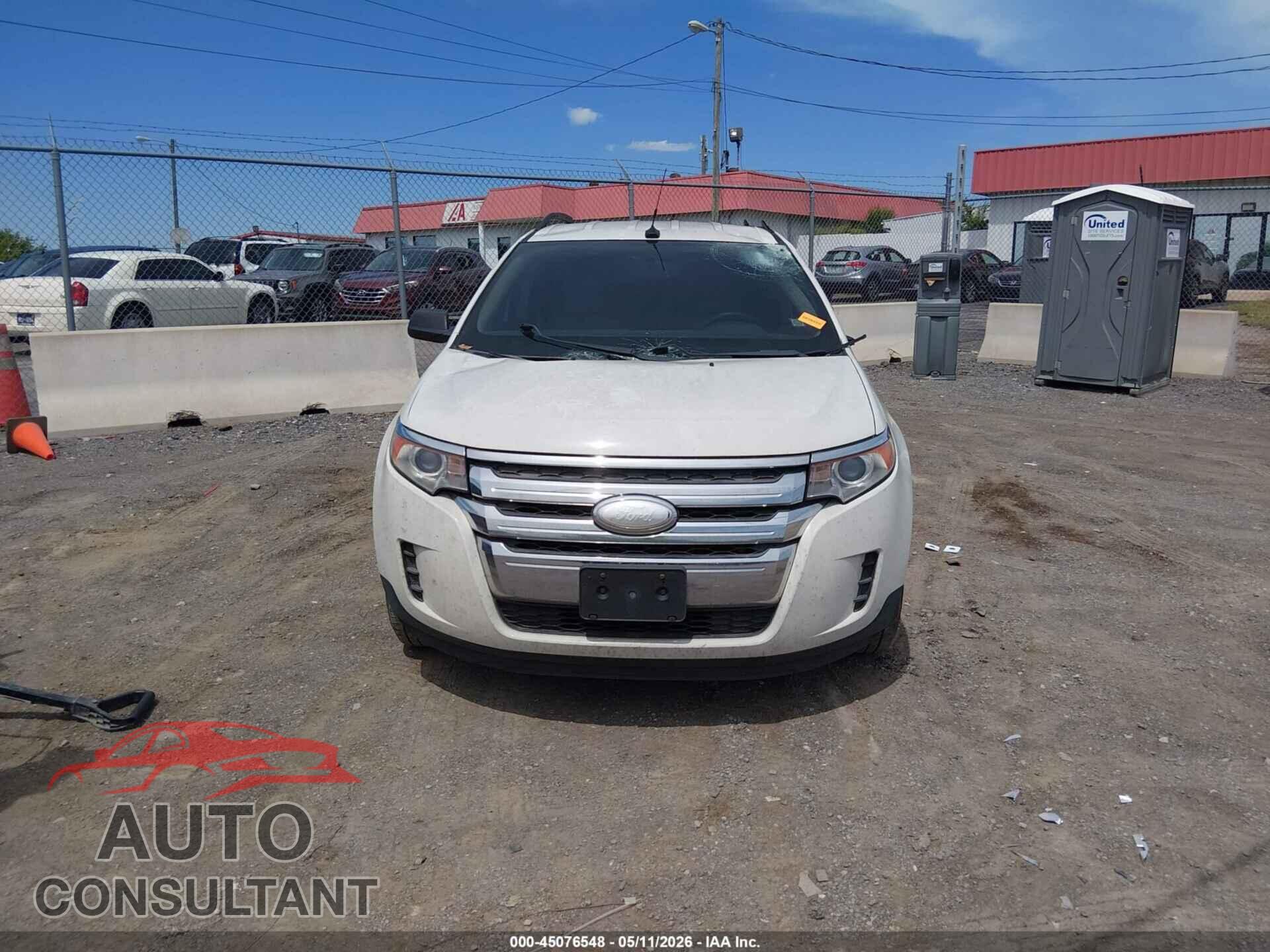 FORD EDGE 2013 - 2FMDK3GC2DBA96985