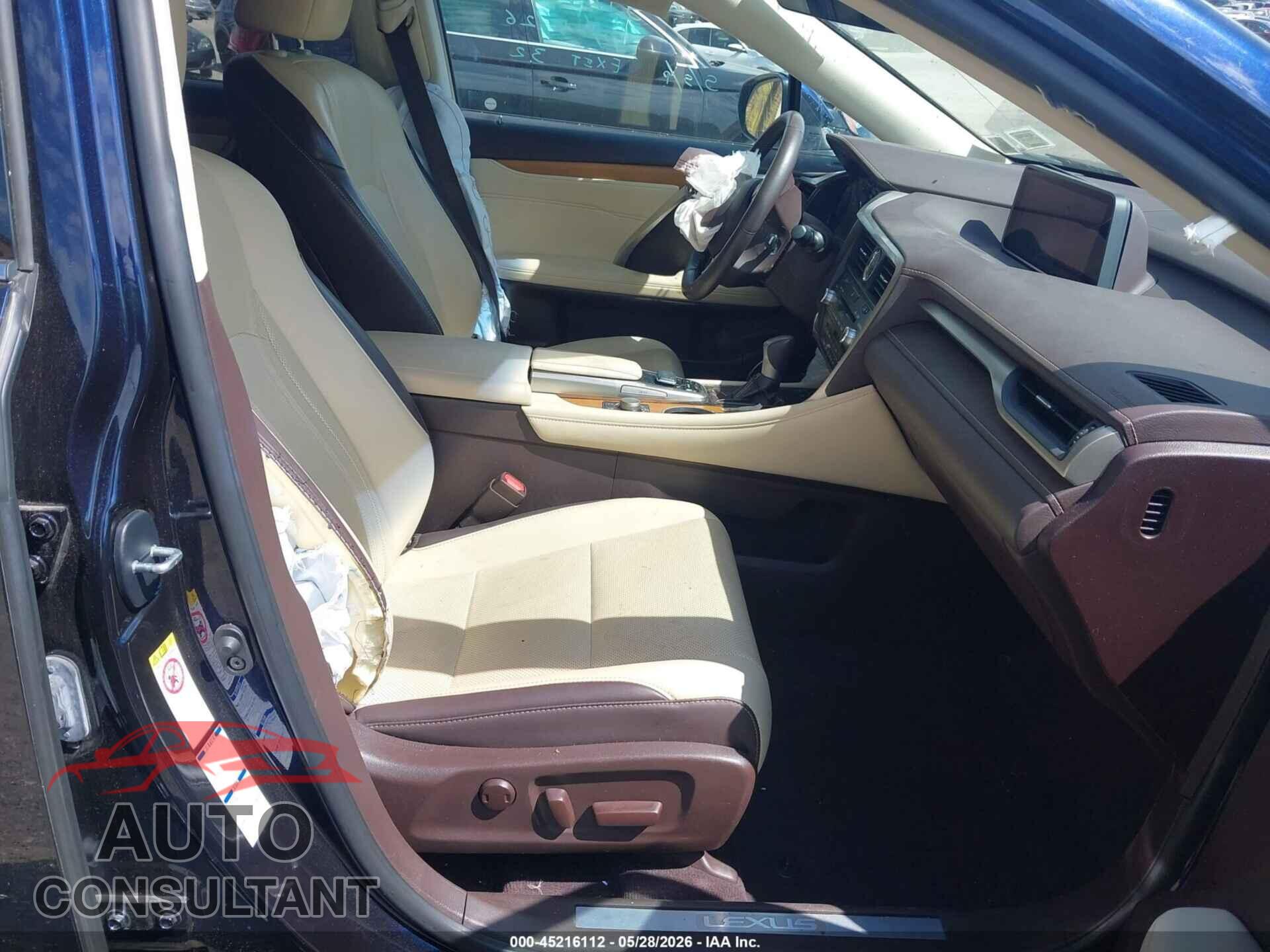 LEXUS RX 350 2018 - 2T2BZMCA3JC155249