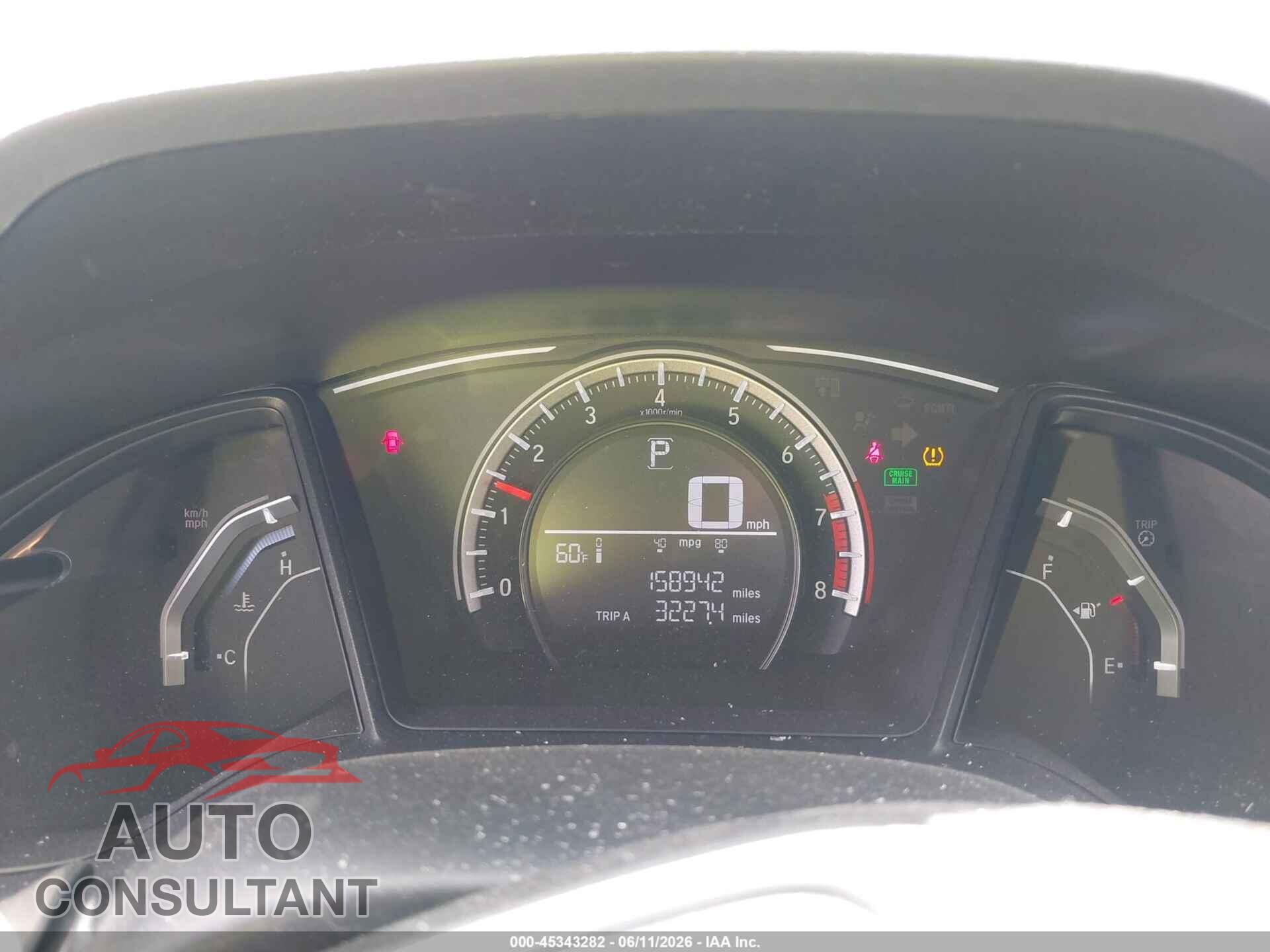 HONDA CIVIC 2017 - 2HGFC2F51HH558965