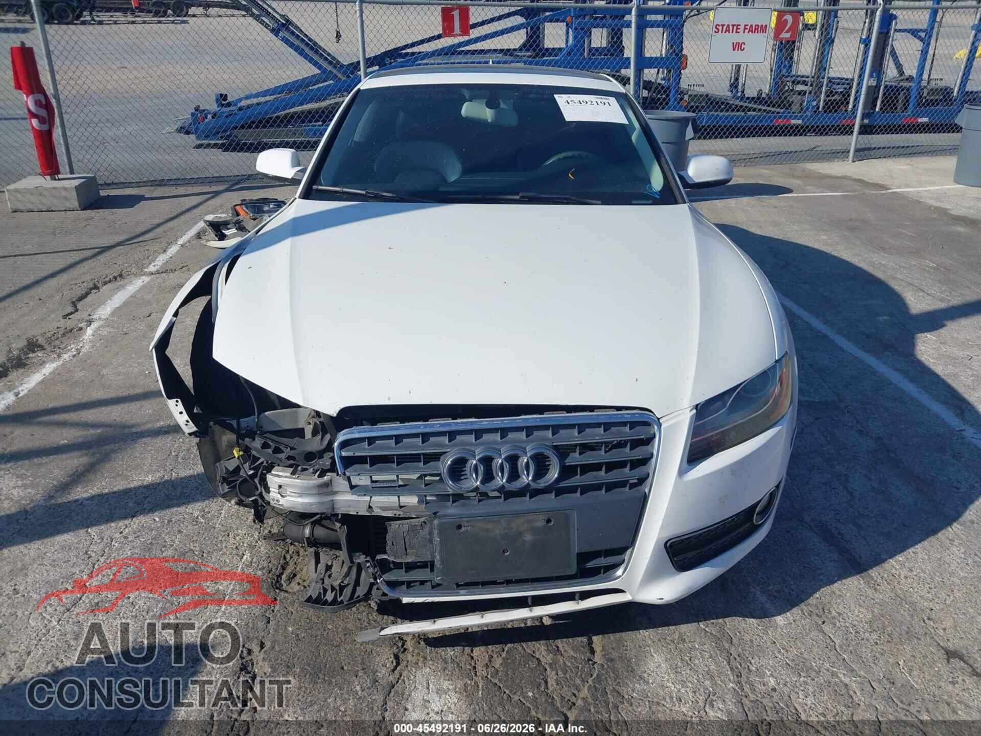 AUDI A5 2010 - WAULFAFRXAA061453