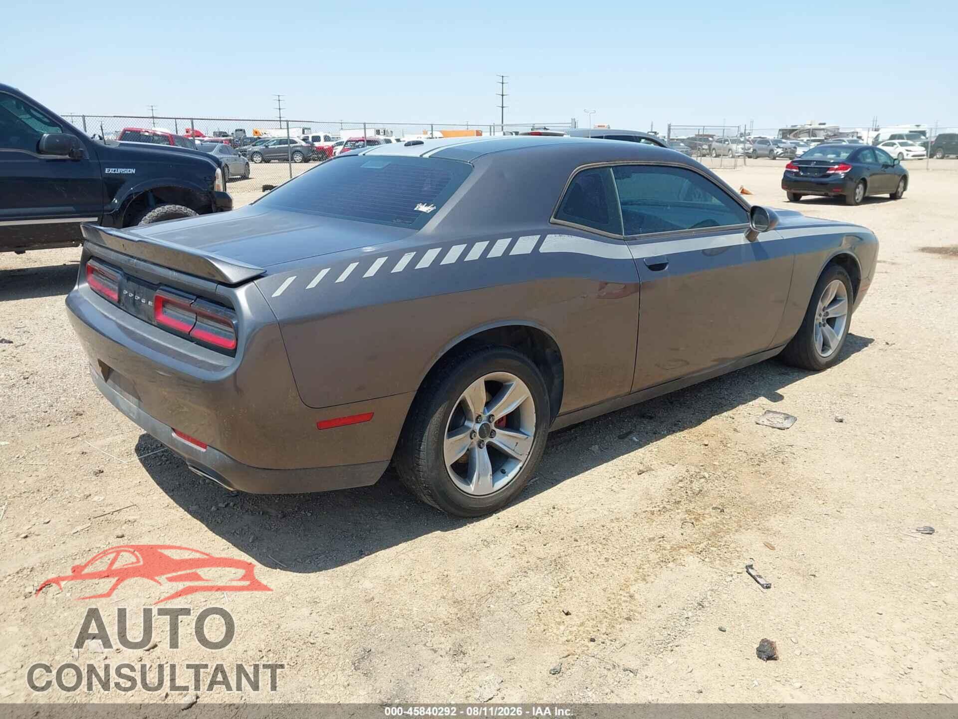 DODGE CHALLENGER 2019 - 2C3CDZAGXKH687542