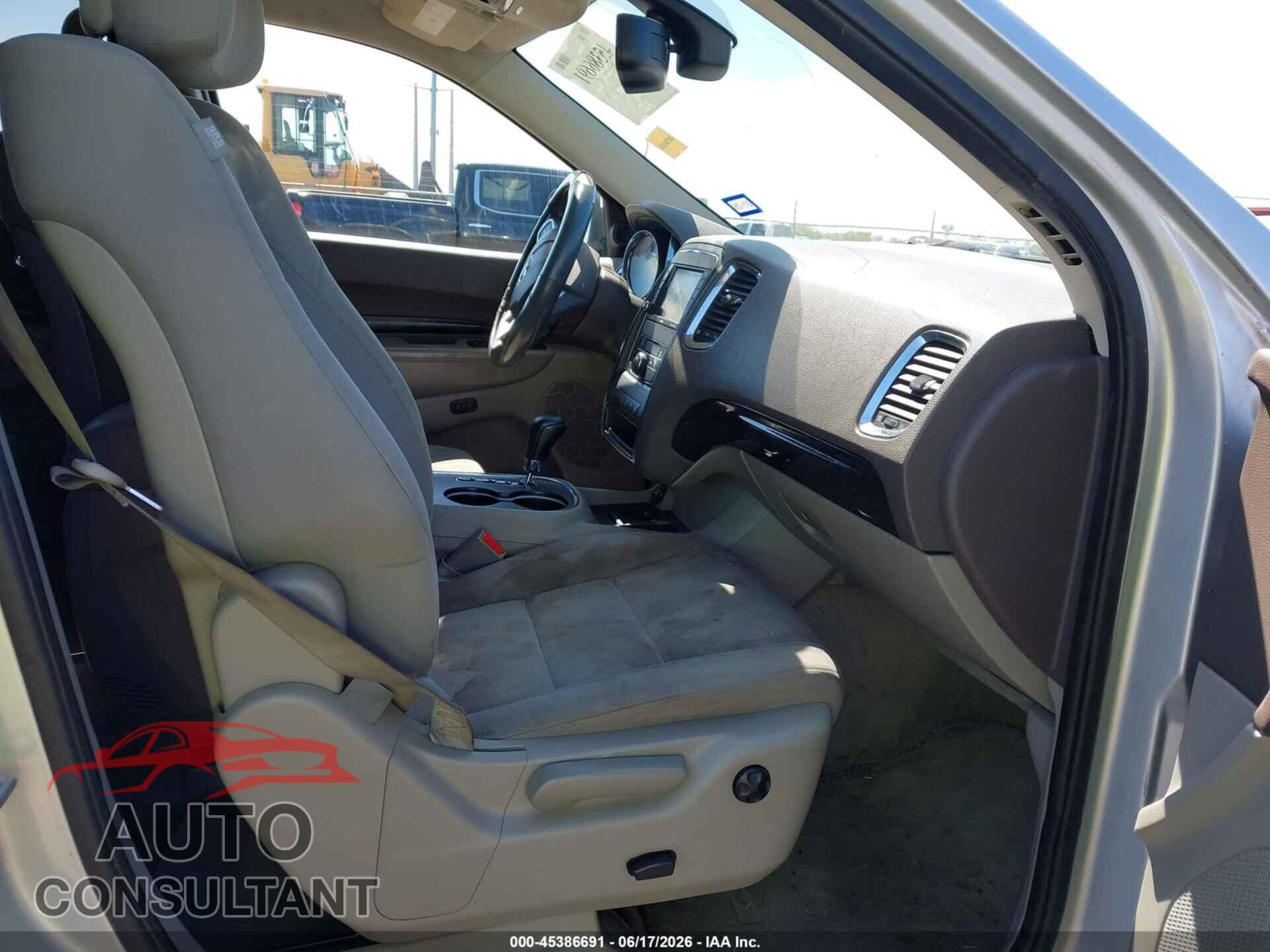 DODGE DURANGO 2011 - 1D4RD4GG3BC598188