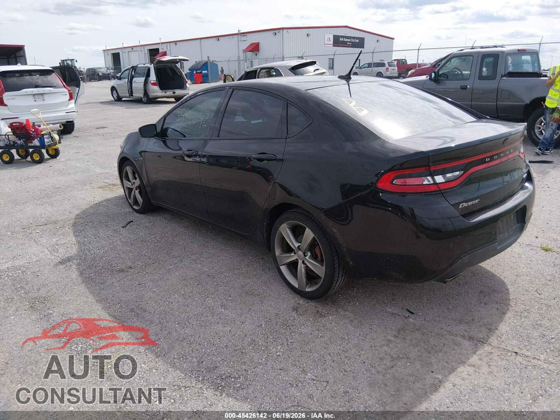 DODGE DART 2014 - 1C3CDFEB0ED716285