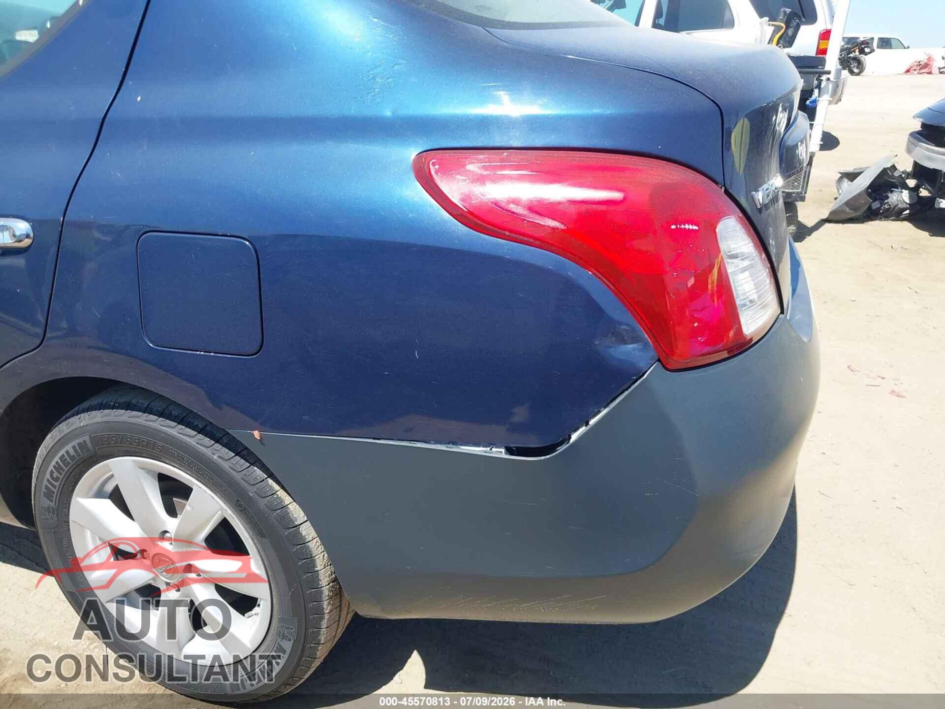 NISSAN VERSA 2012 - 3N1CN7AP1CL934584