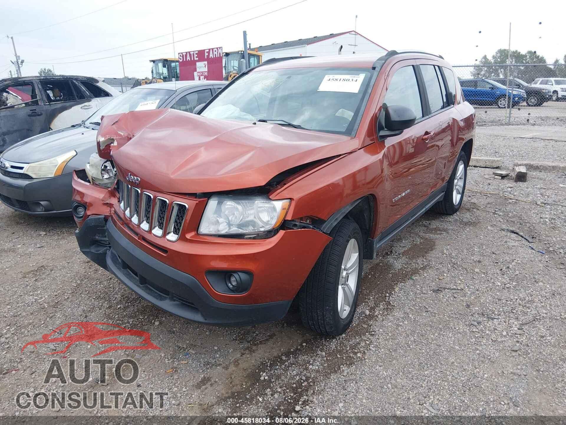 JEEP COMPASS 2012 - 1C4NJCBB6CD602949