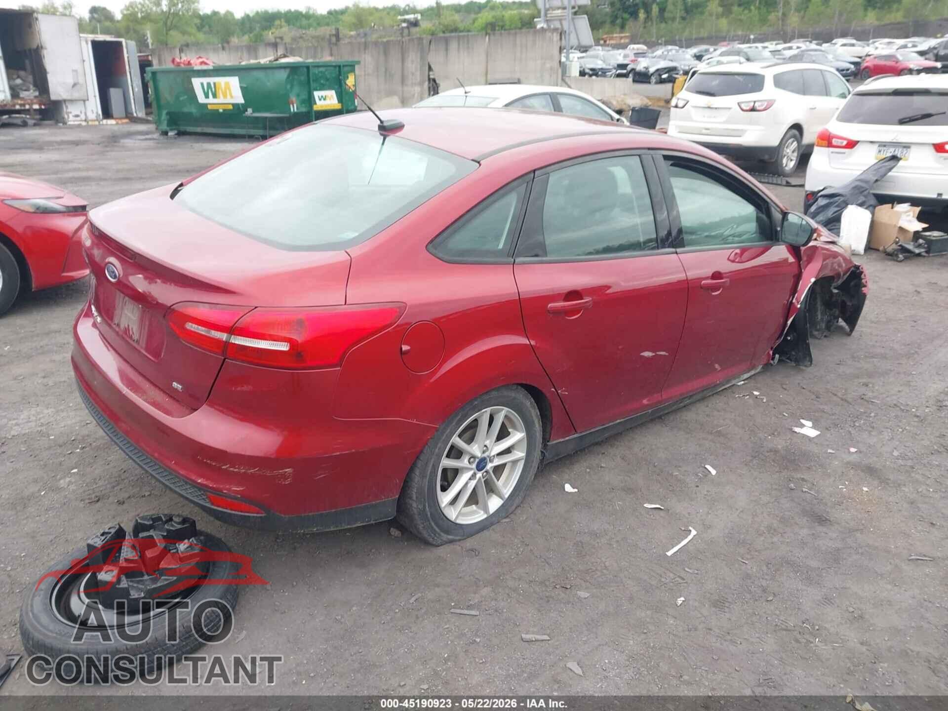 FORD FOCUS 2017 - 1FADP3F27HL336249
