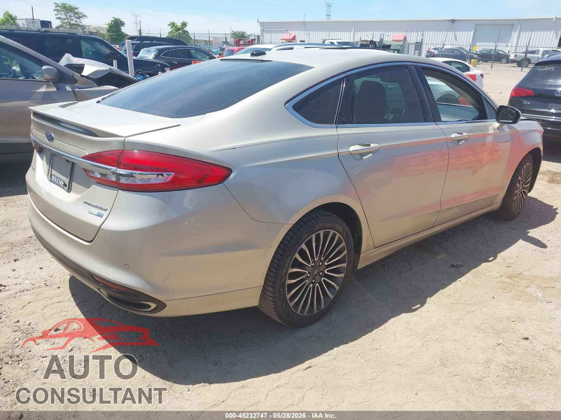 FORD FUSION 2017 - 3FA6P0D96HR210635