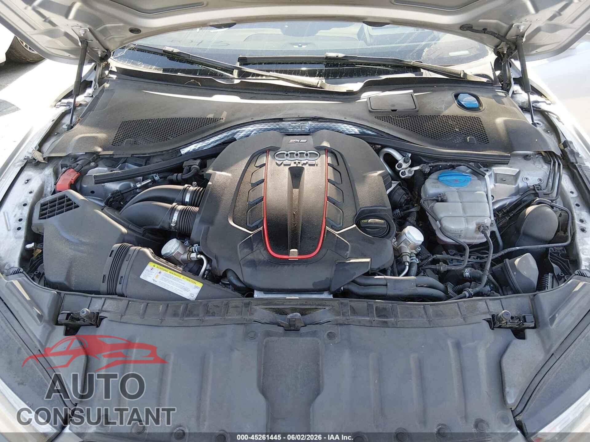 AUDI RS 7 2016 - WUAW2BFCXGN902849