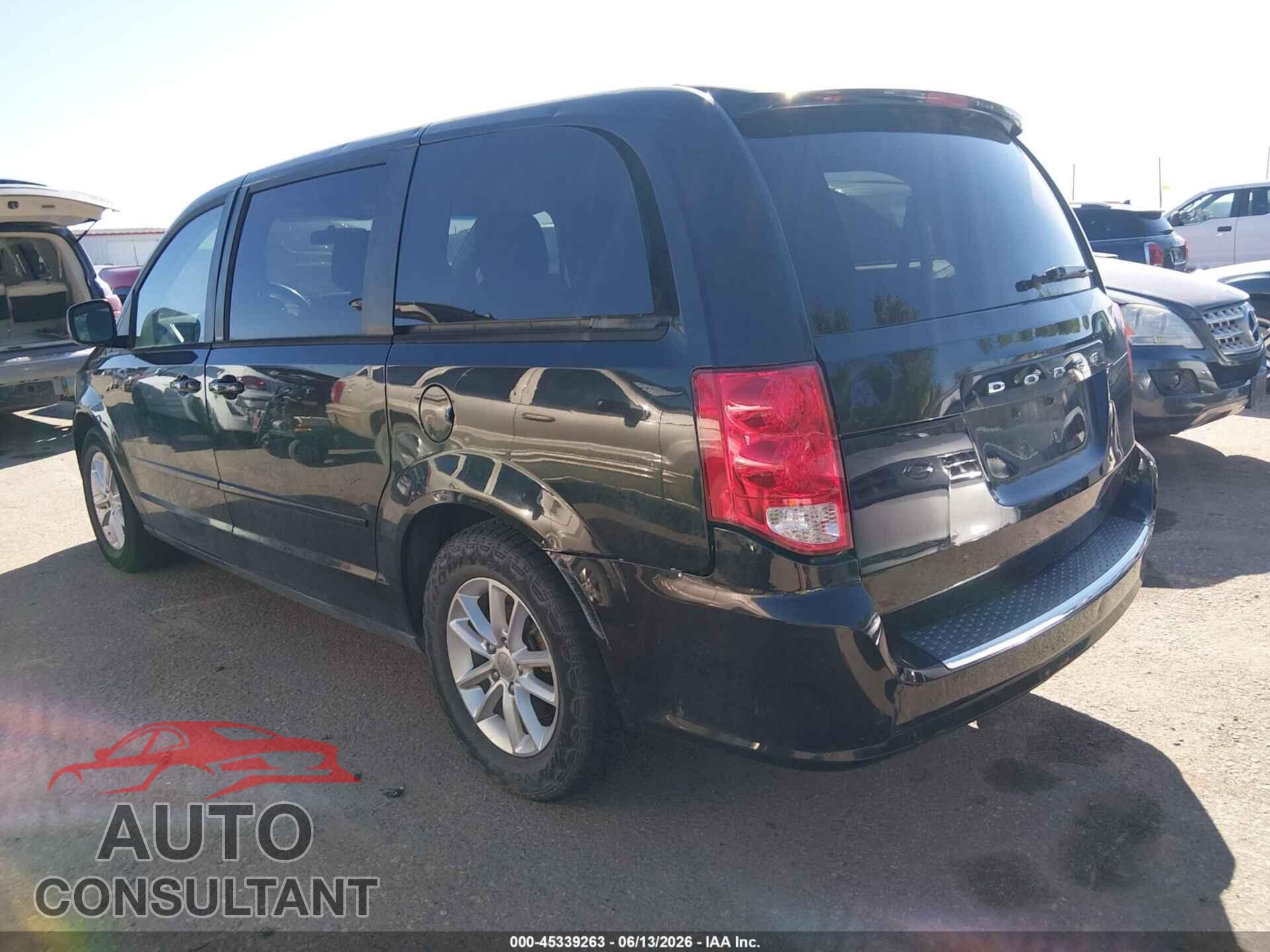DODGE GRAND CARAVAN 2013 - 2C4RDGCG2DR771536