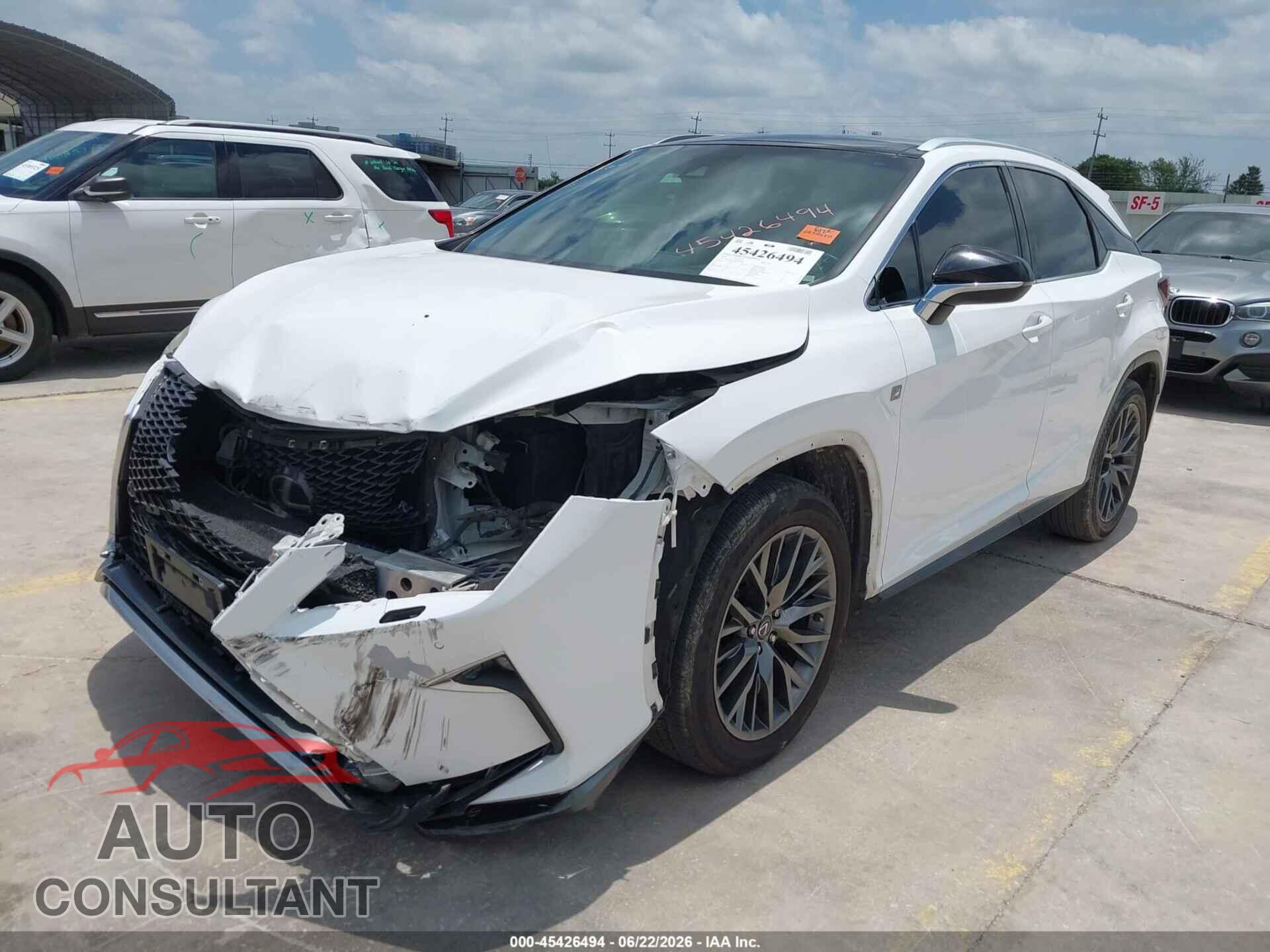 LEXUS RX 350 2017 - 2T2ZZMCA4HC090341