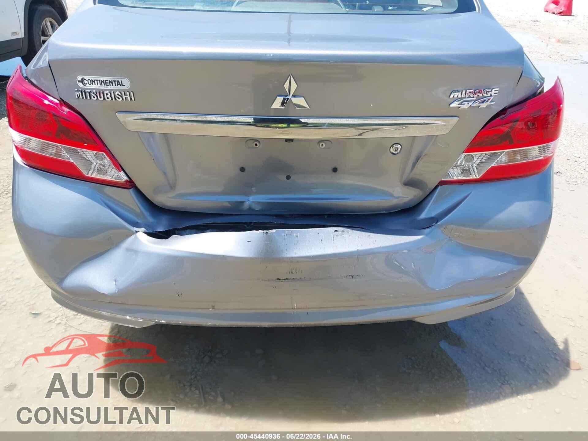 MITSUBISHI MIRAGE G4 2019 - ML32F3FJ5KHF10735