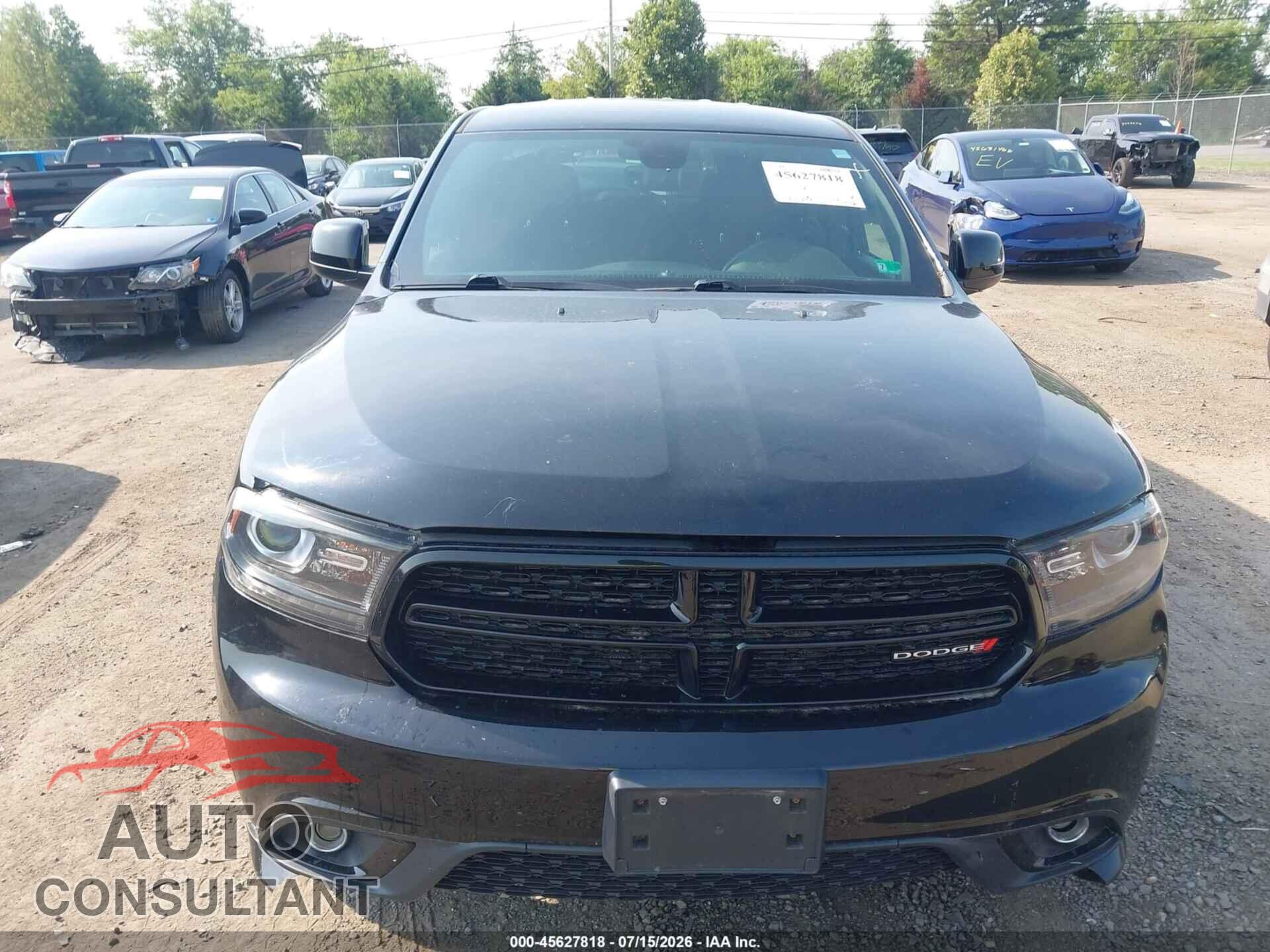 DODGE DURANGO 2018 - 1C4RDJAG3JC213845
