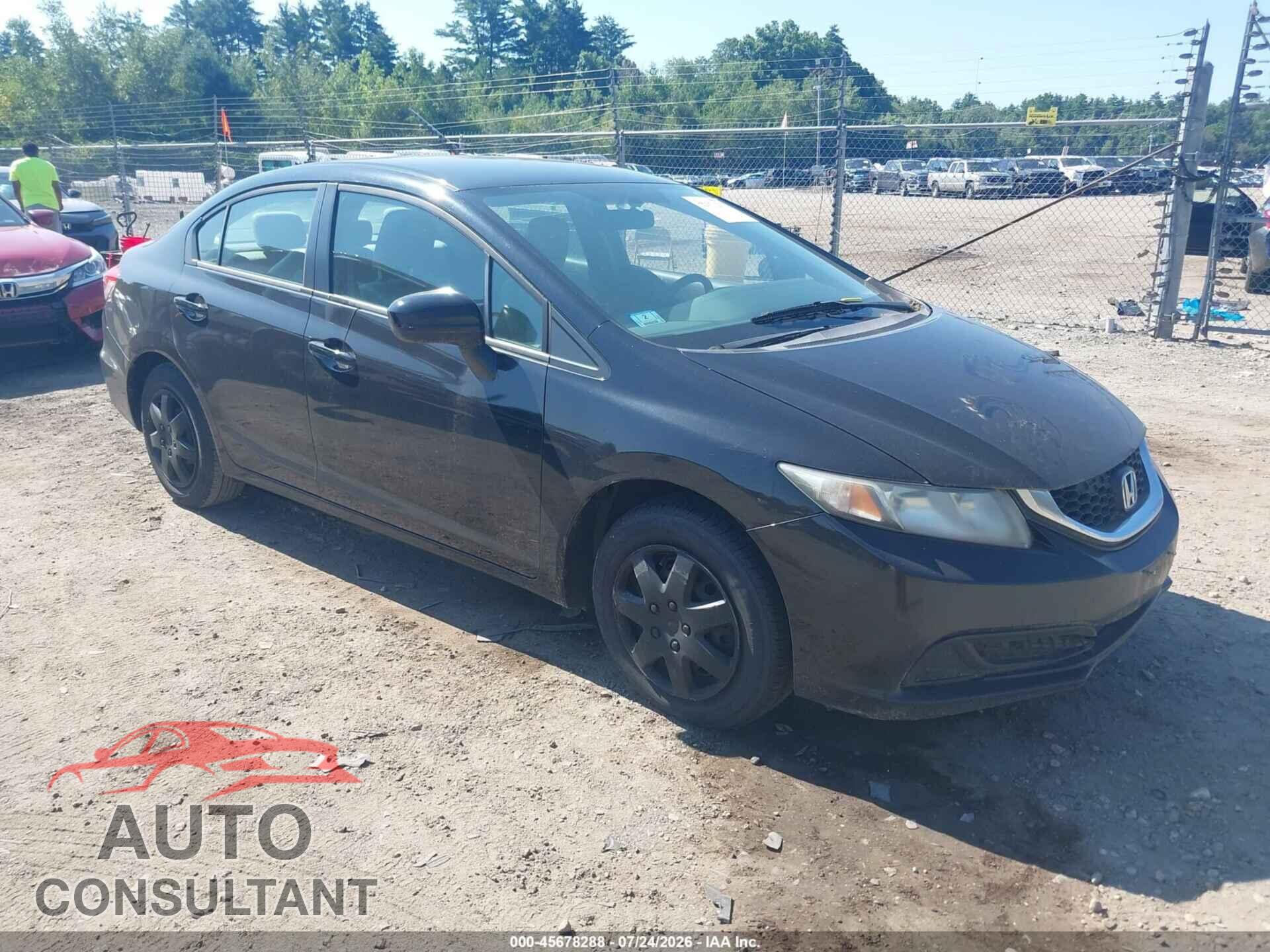 HONDA CIVIC 2014 - 2HGFB2F54EH517471