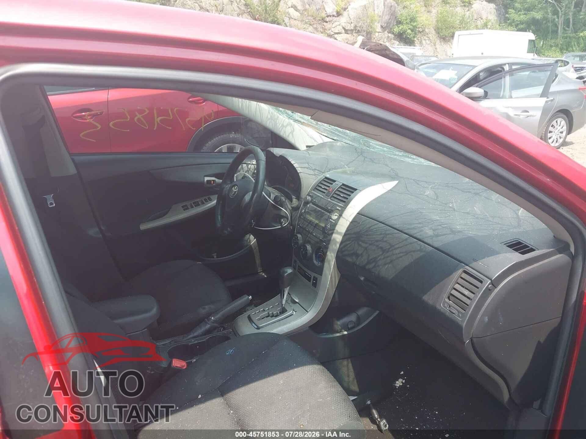 TOYOTA COROLLA 2010 - 2T1BU4EE0AC471663