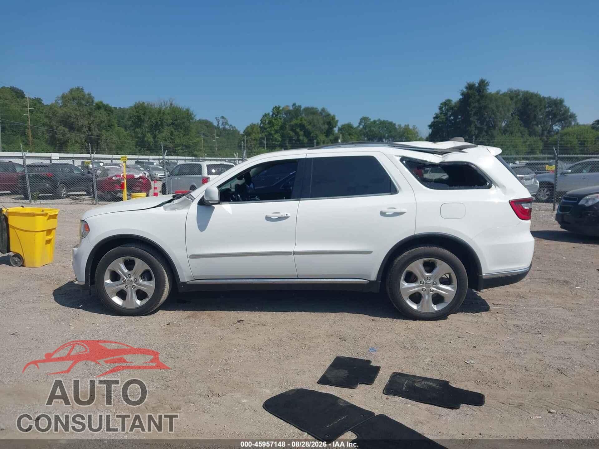DODGE DURANGO 2014 - 1C4RDJDG3EC412217