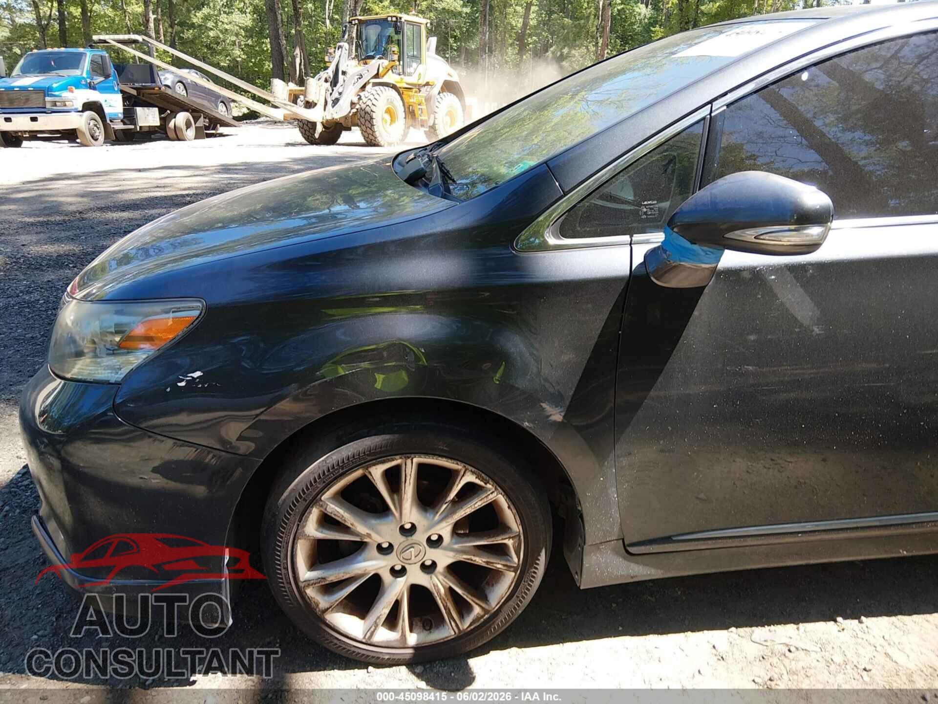 LEXUS HS 250H 2010 - JTHBB1BA7A2014609