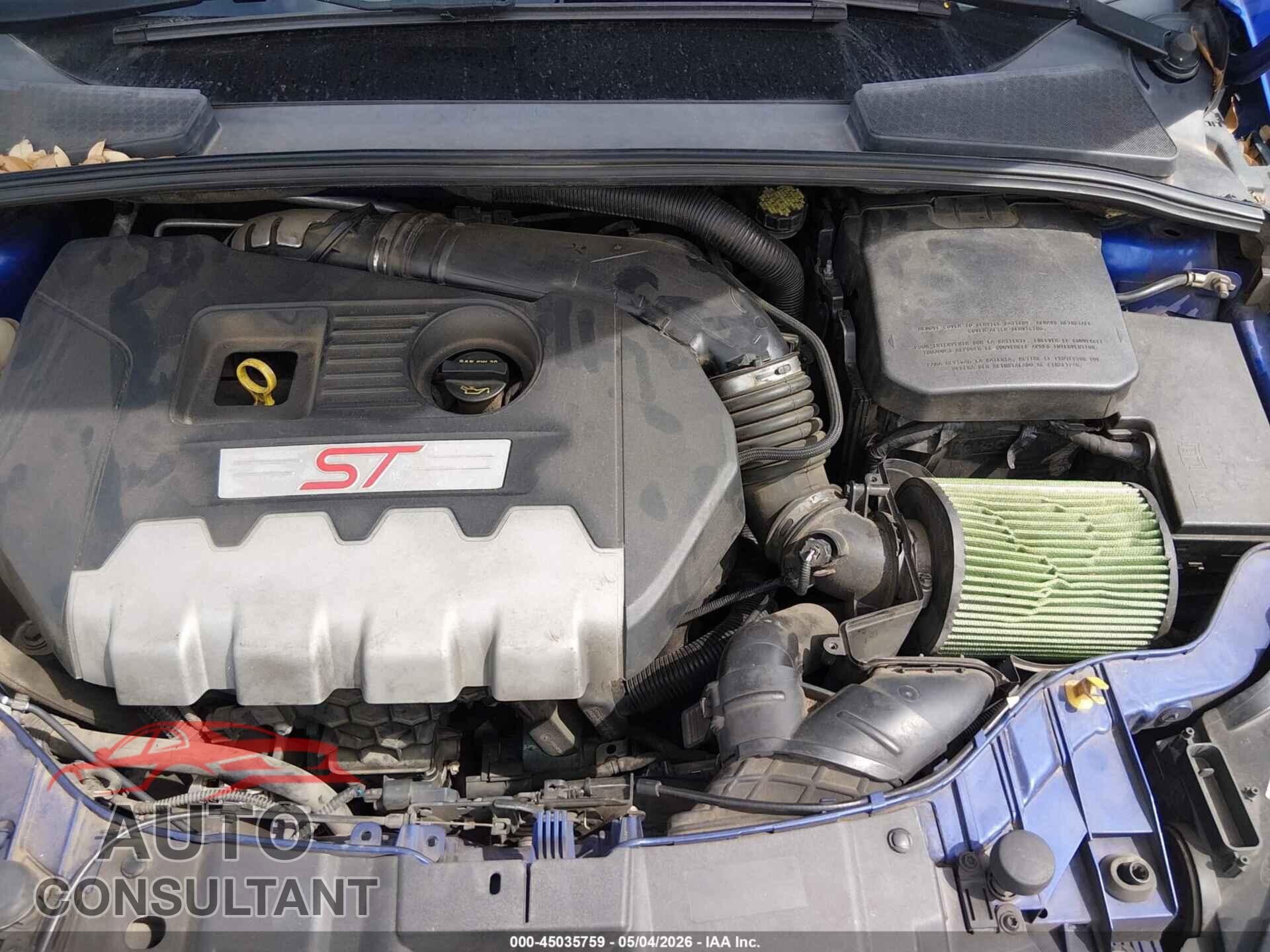 FORD FOCUS ST 2015 - 1FADP3L93FL334111