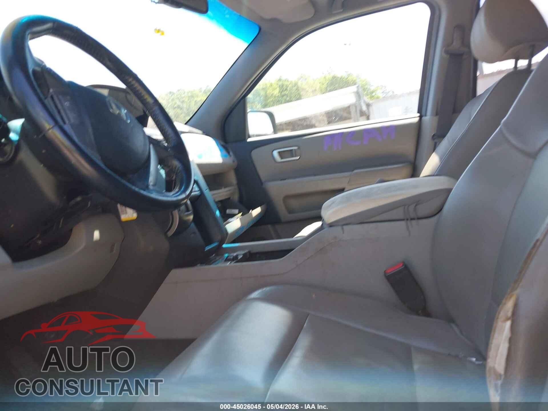 HONDA PILOT 2012 - 5FNYF3H55CB042849