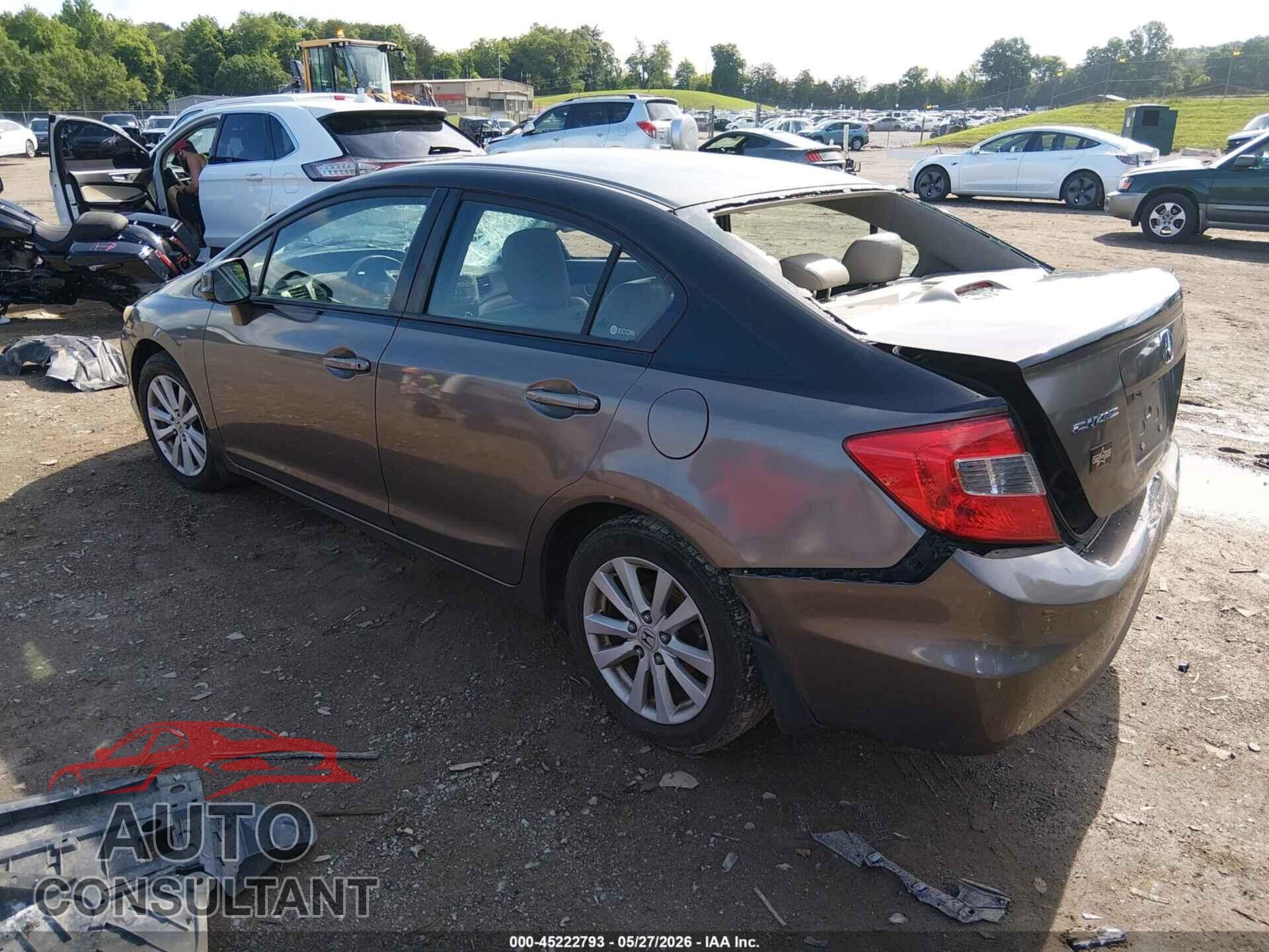 HONDA CIVIC 2012 - 2HGFB2F97CH518436