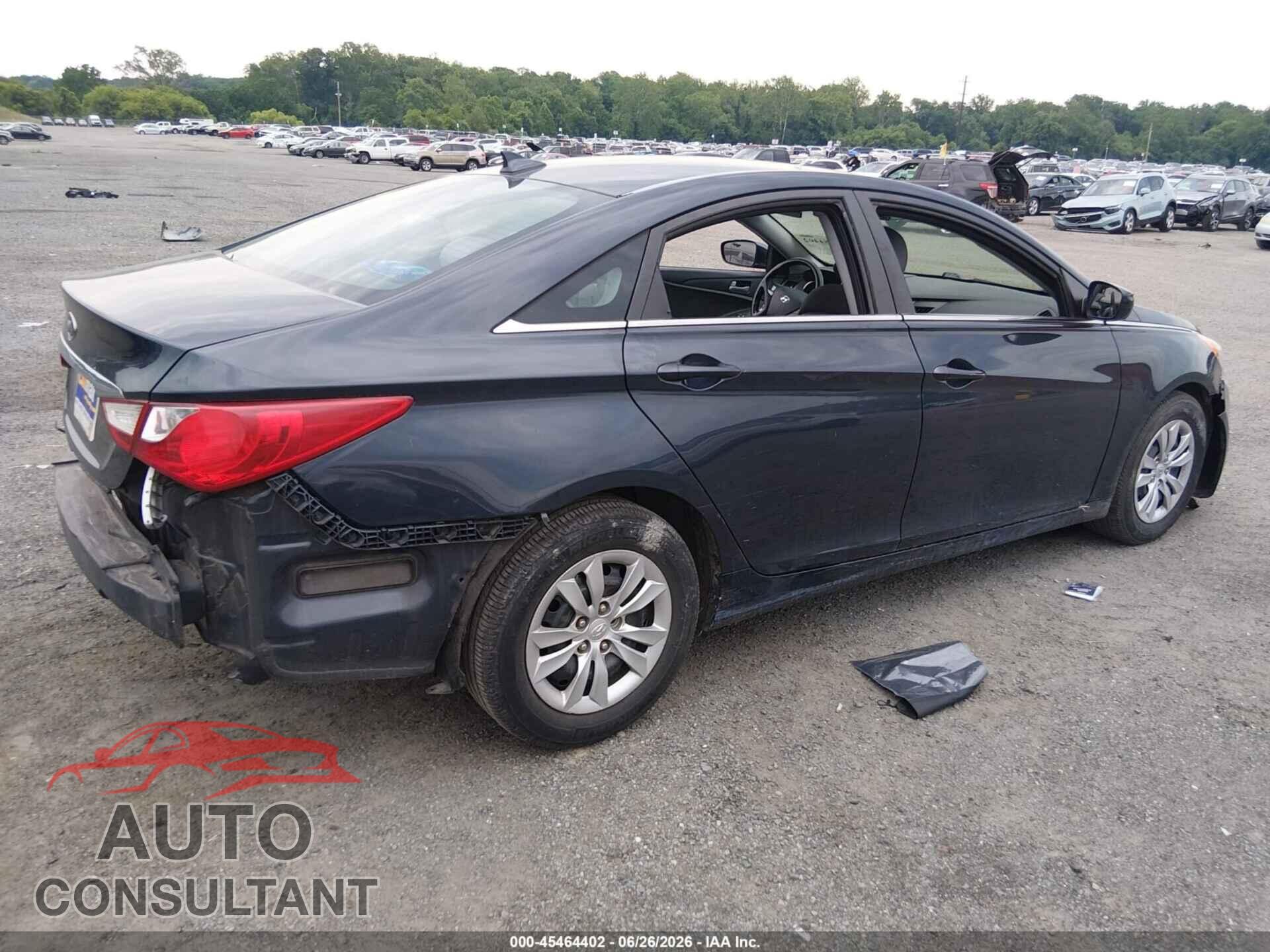 HYUNDAI SONATA 2012 - 5NPEB4AC2CH456461