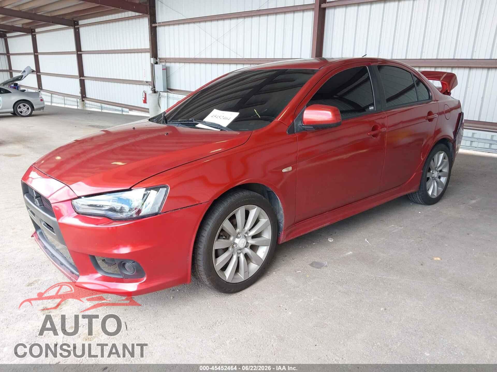 MITSUBISHI LANCER 2009 - JA3AU86W39U040645