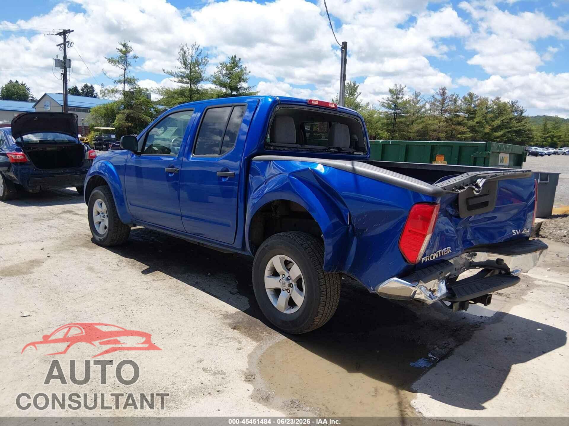 NISSAN FRONTIER 2013 - 1N6AD0EV1DN731443
