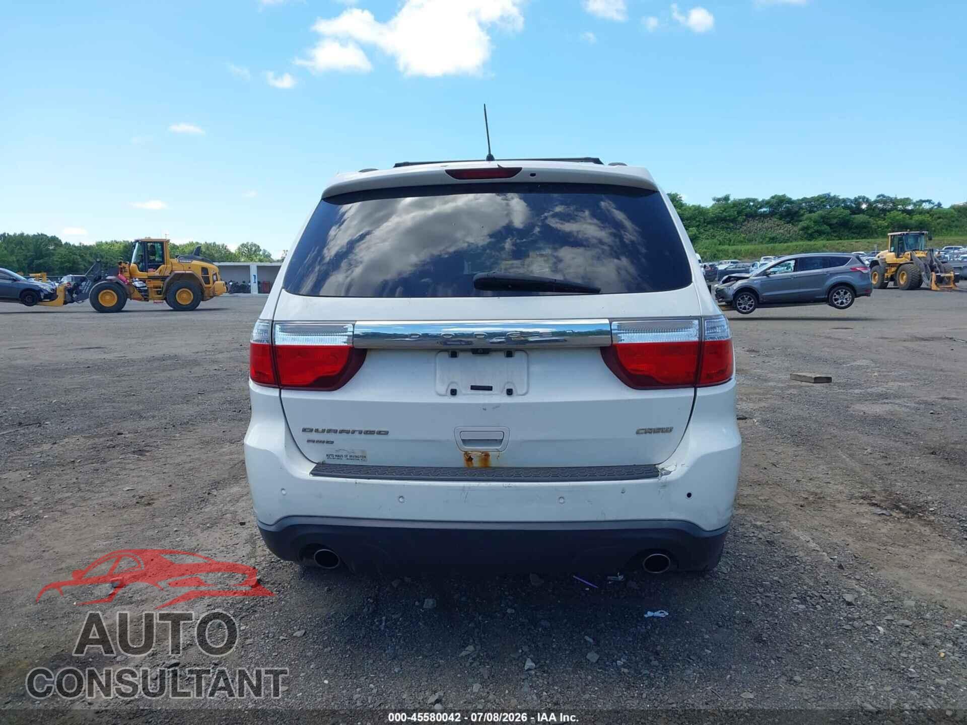 DODGE DURANGO 2012 - 1C4SDJDT2CC271748