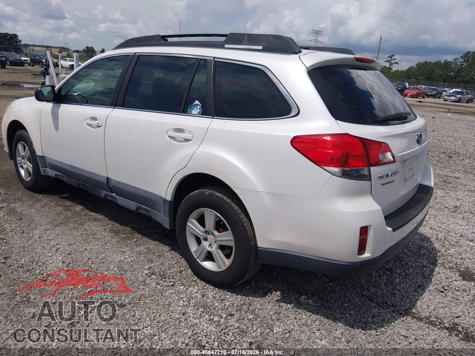 SUBARU OUTBACK 2010 - 4S4BRCAC4A3328302