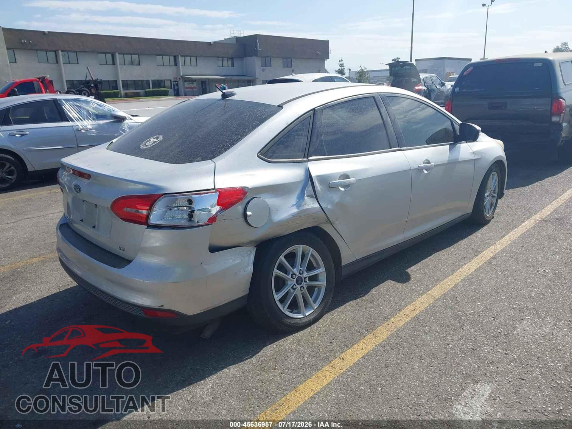 FORD FOCUS 2016 - 1FADP3F23GL320001