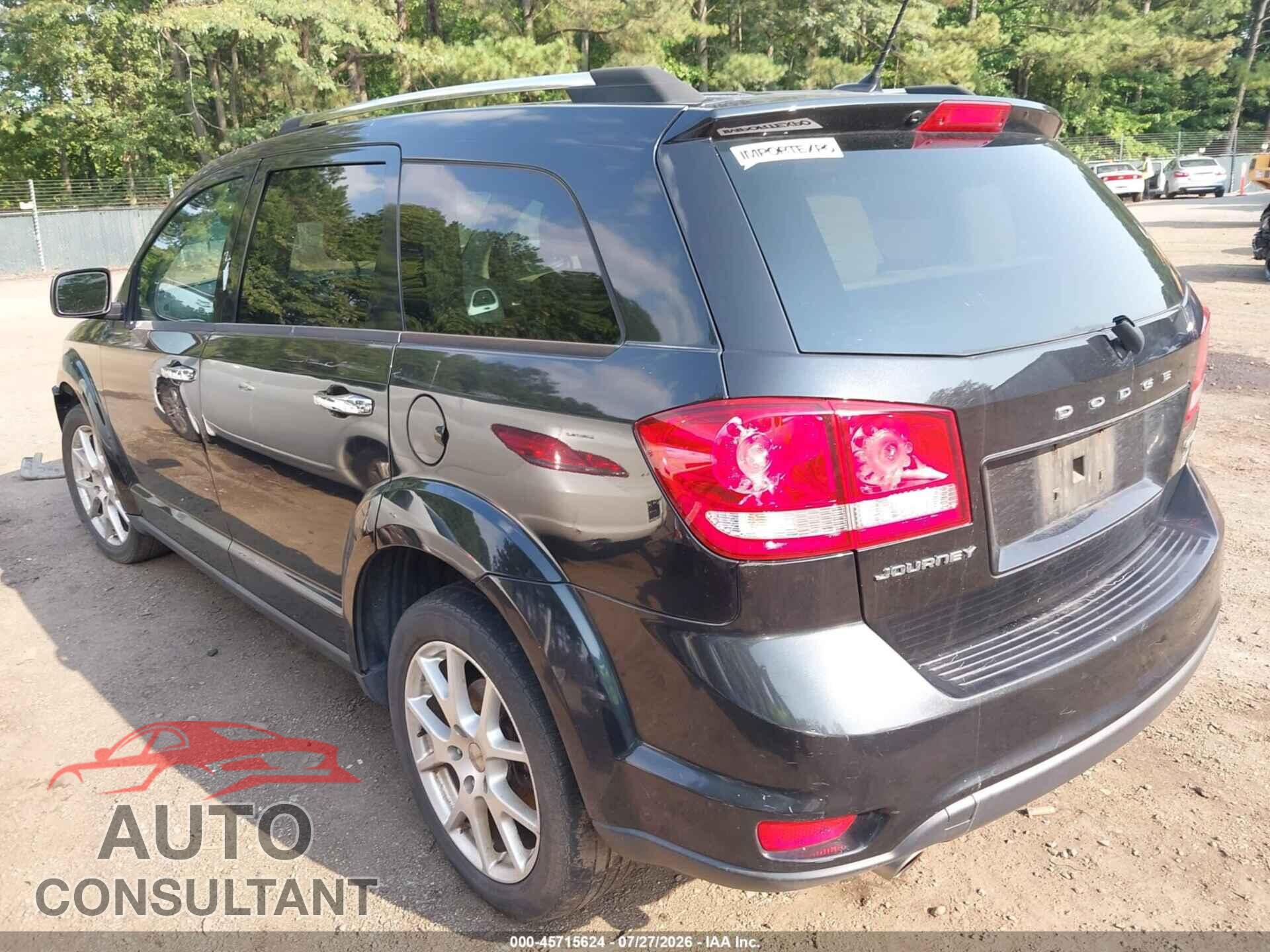 DODGE JOURNEY 2012 - 3C4PDCDG0CT165193