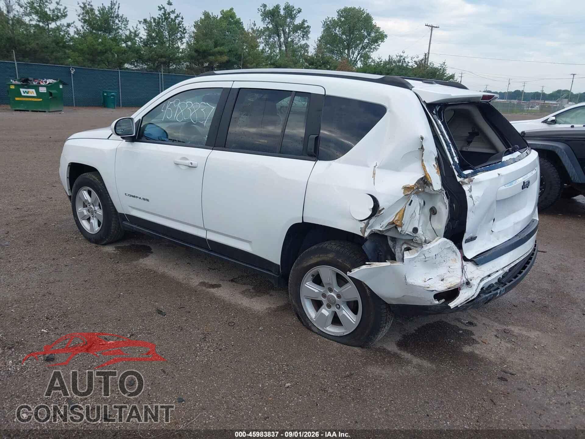 JEEP COMPASS 2017 - 1C4NJCEA2HD116245
