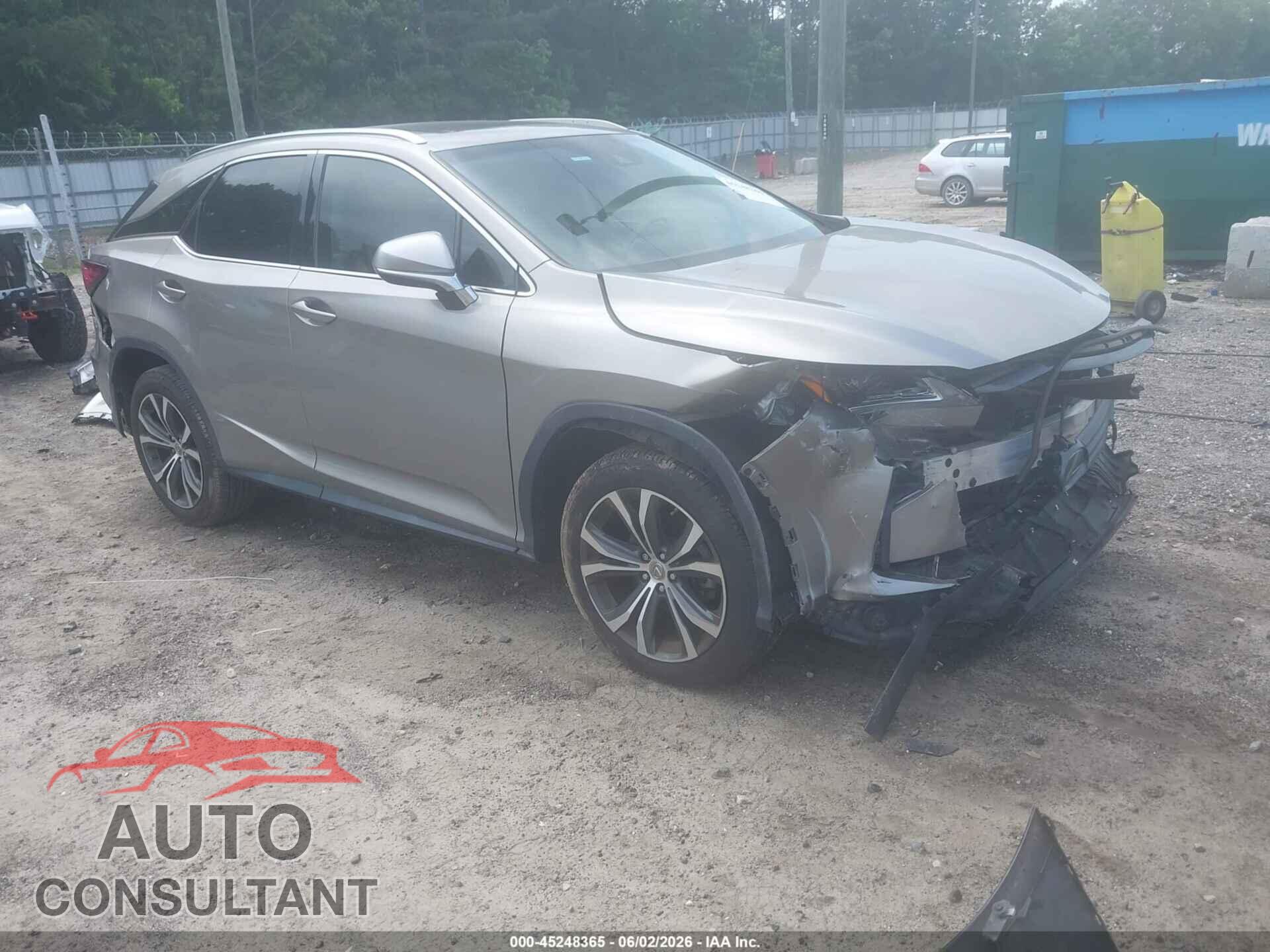 LEXUS RX 350 2017 - 2T2ZZMCA5HC074472