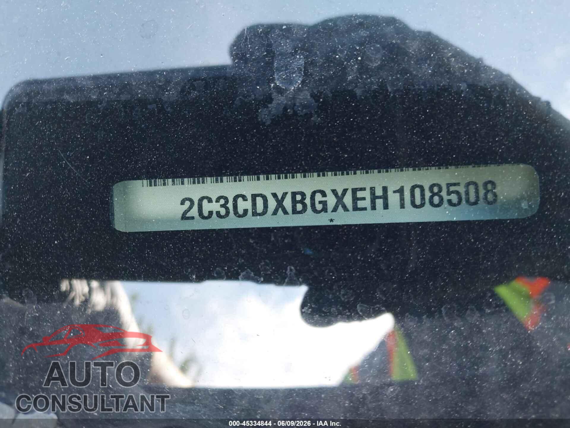 DODGE CHARGER 2014 - 2C3CDXBGXEH108508