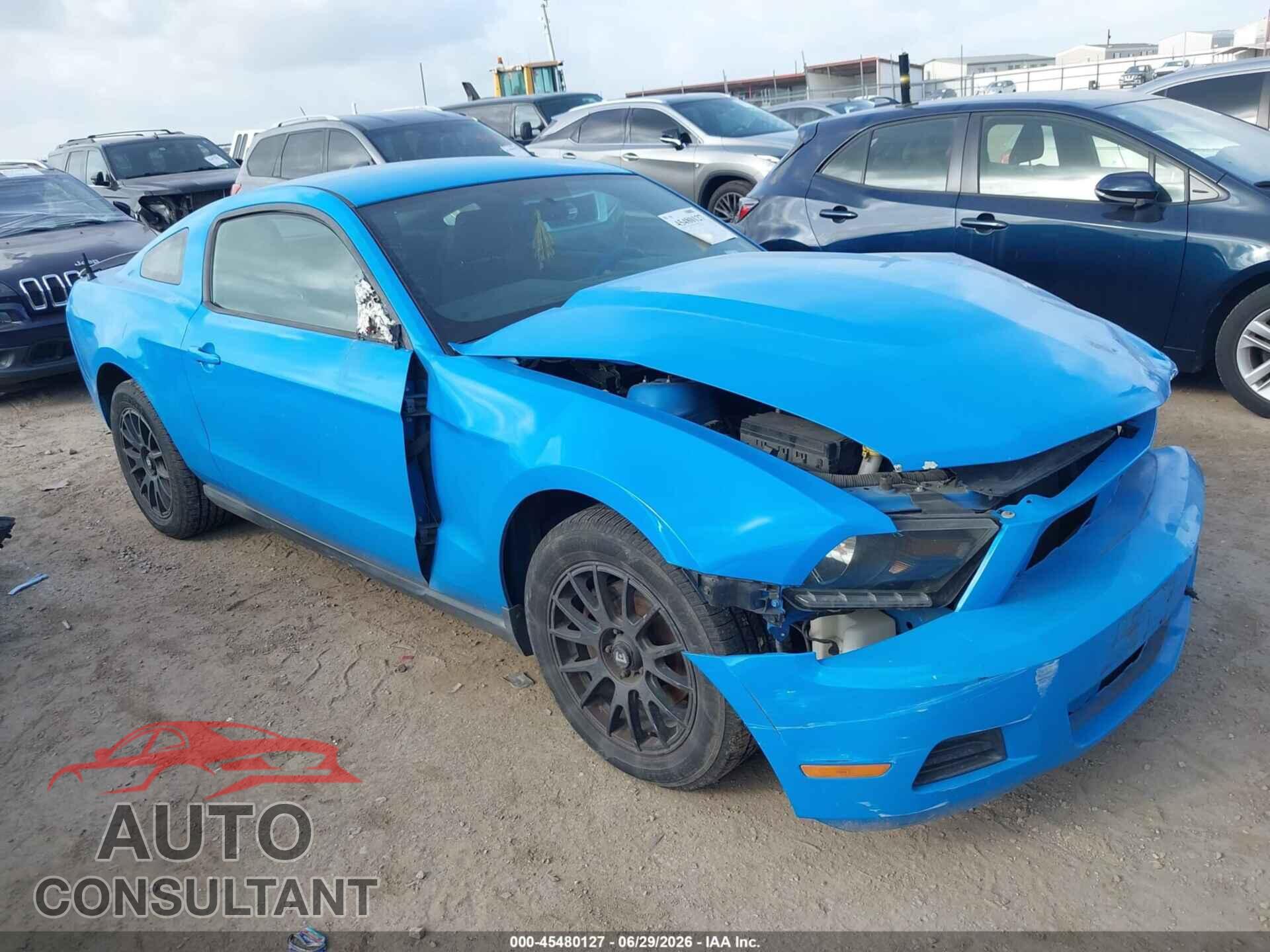 FORD MUSTANG 2012 - 1ZVBP8AM8C5268769