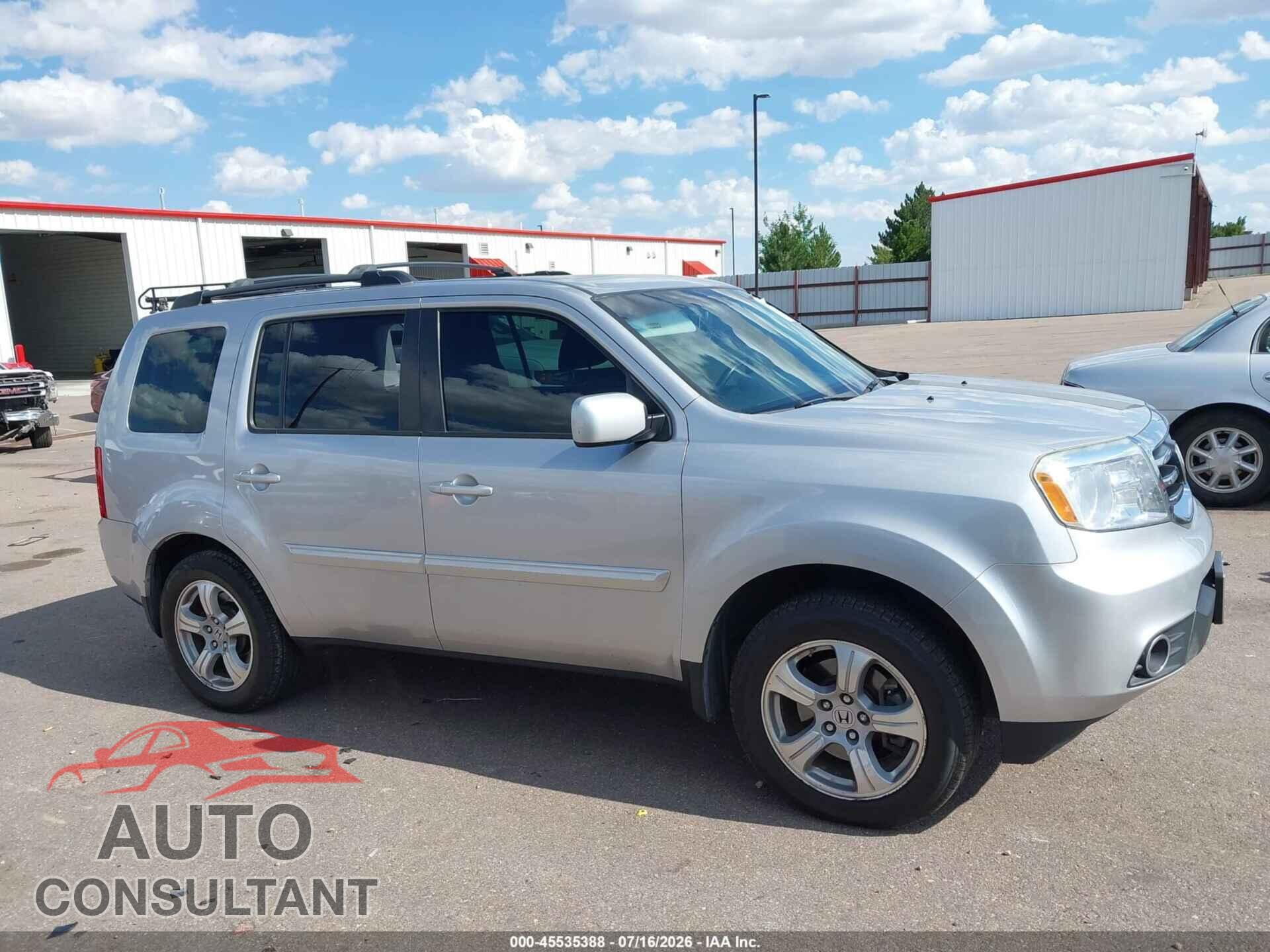 HONDA PILOT 2012 - 5FNYF4H59CB006801