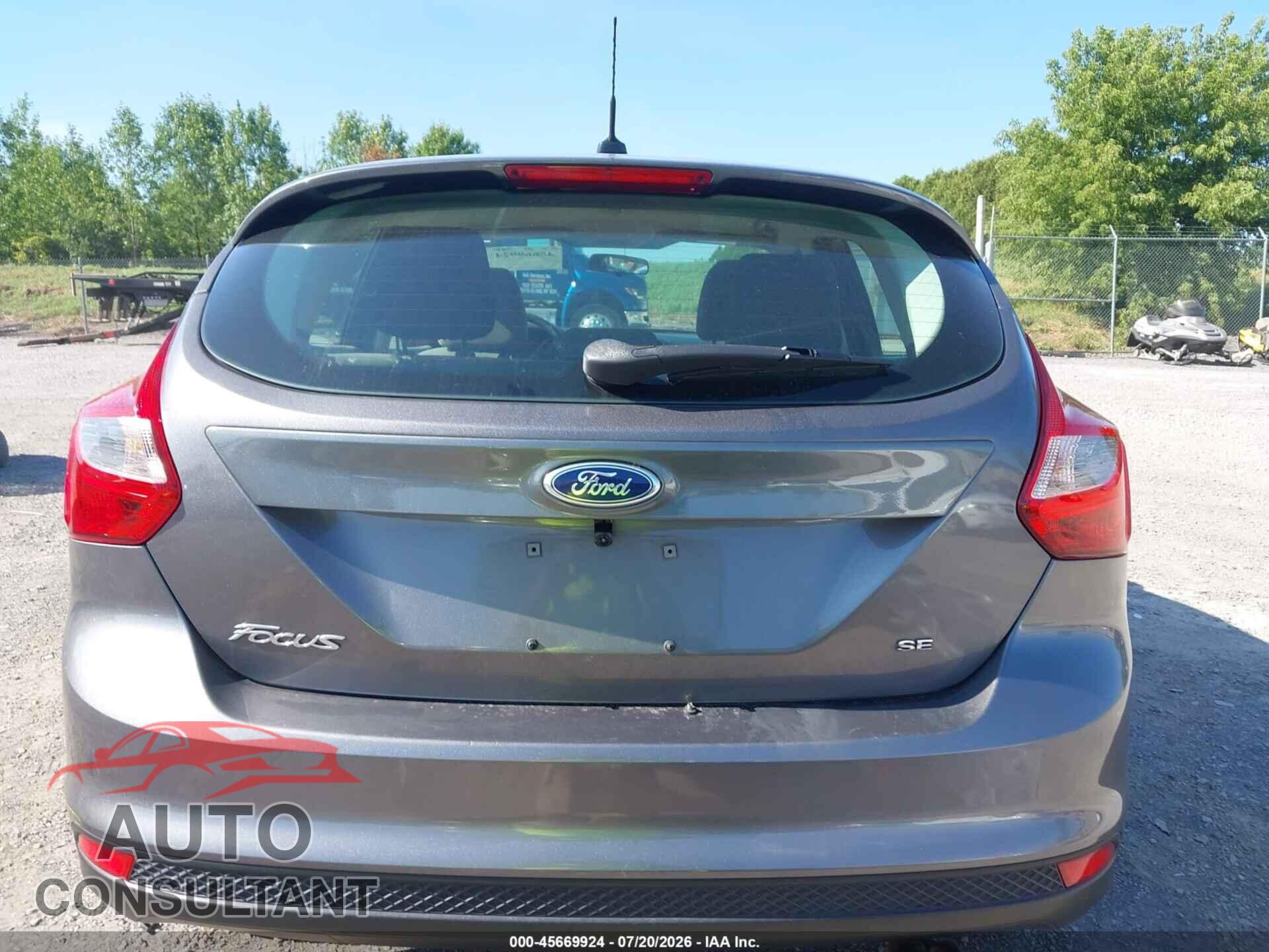 FORD FOCUS 2013 - 1FADP3K22DL166785