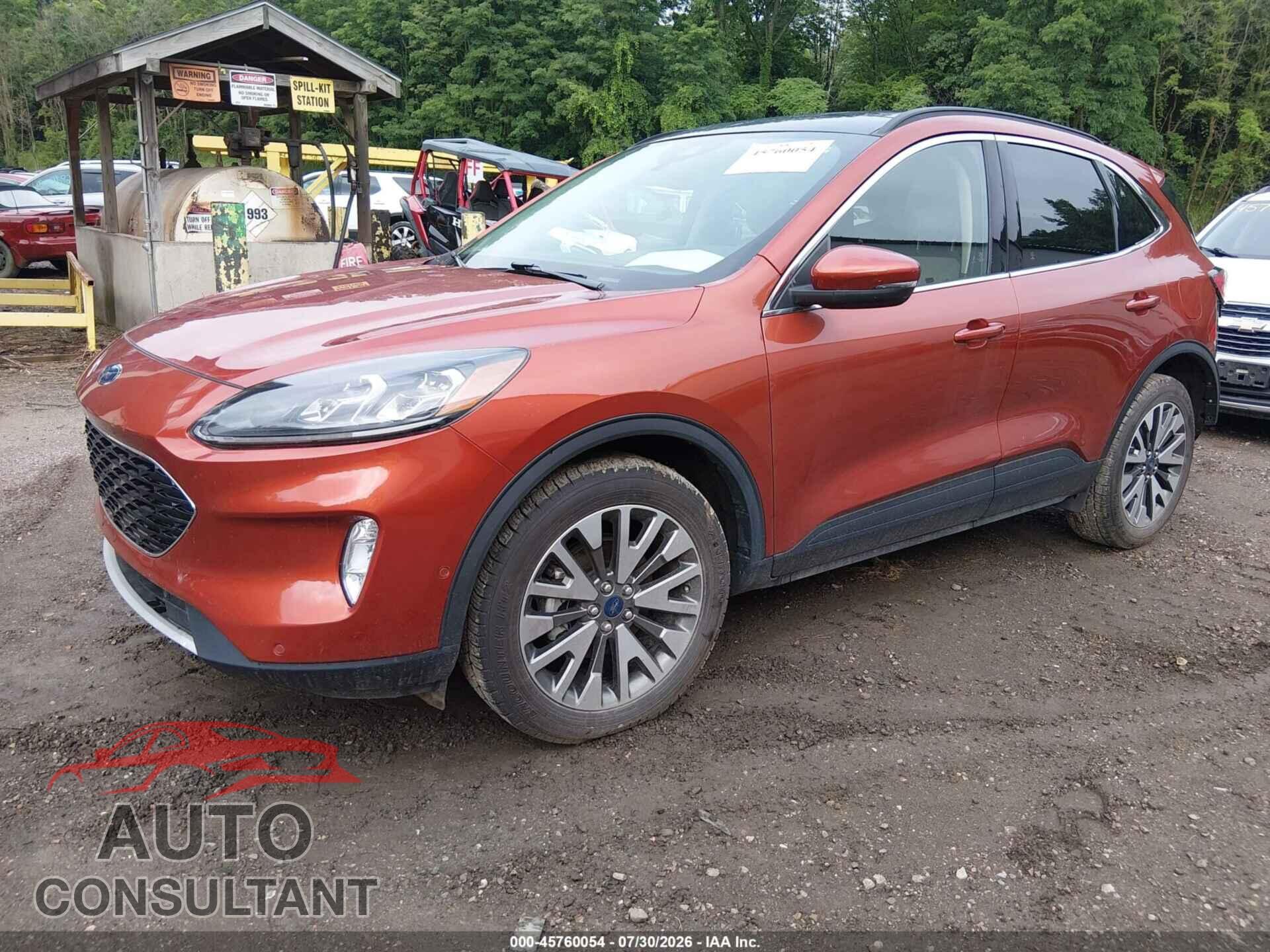 FORD ESCAPE 2020 - 1FMCU9DZ7LUA49087