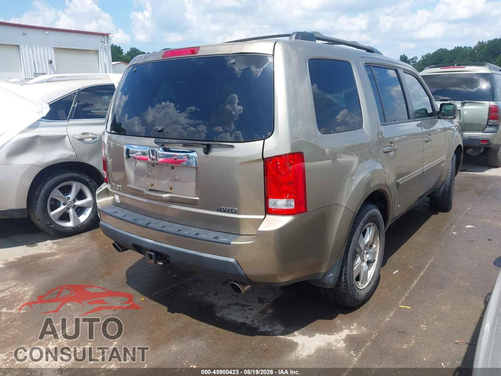 HONDA PILOT 2011 - 5FNYF4H53BB088071