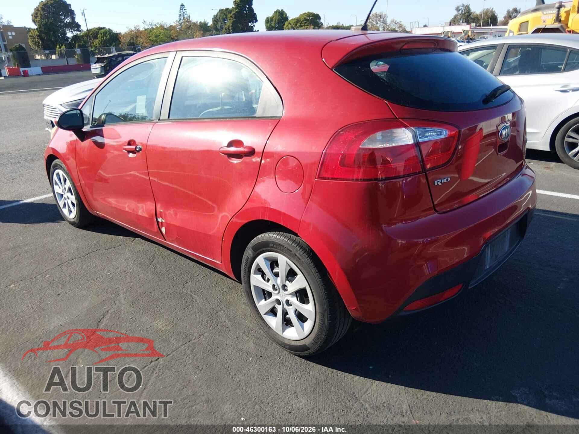 KIA RIO 2014 - KNADM5A33E6373370