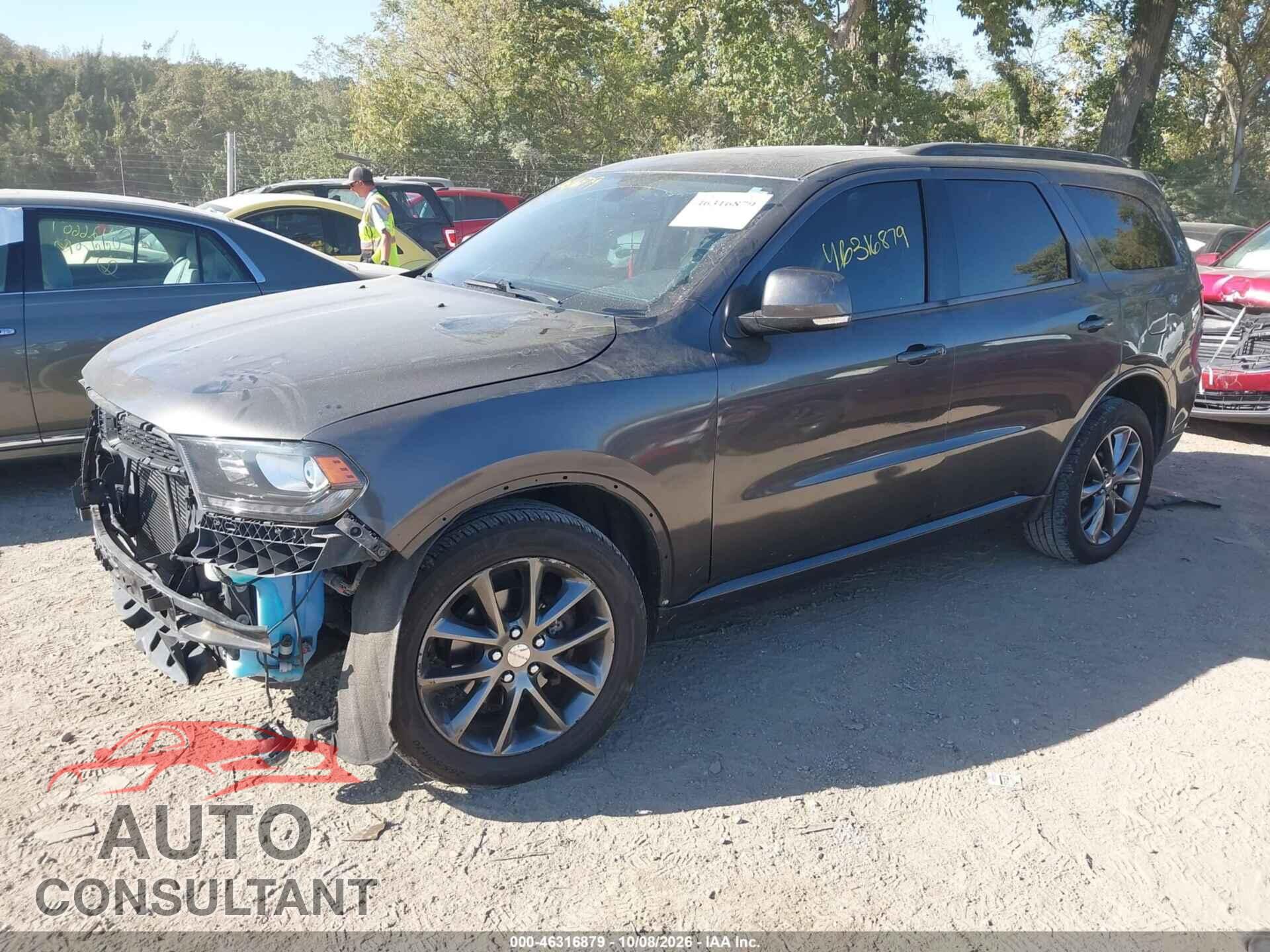 DODGE DURANGO 2017 - 1C4RDJDGXHC860555