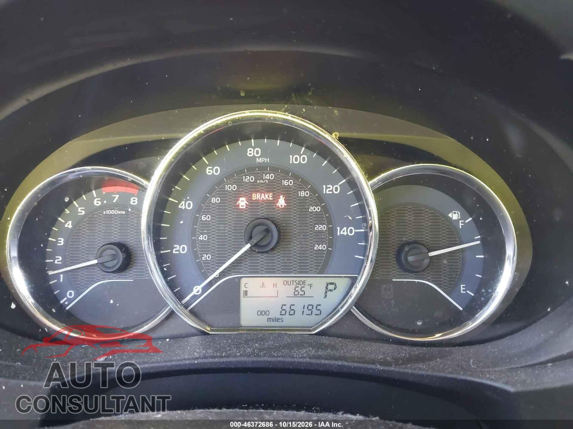 TOYOTA COROLLA 2015 - 5YFBPRHE1FP326073