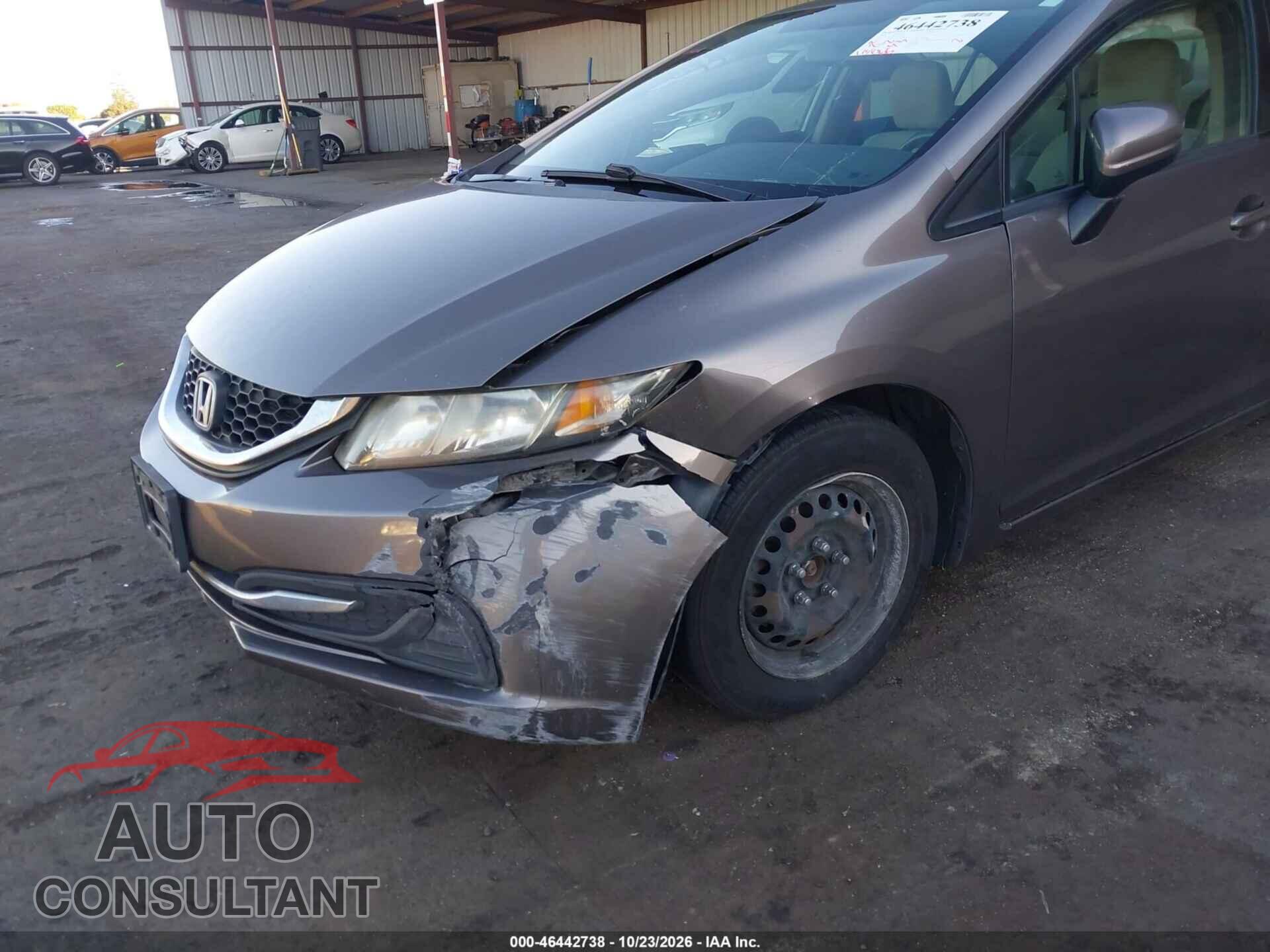 HONDA CIVIC 2014 - 19XFB2F5XEE211286