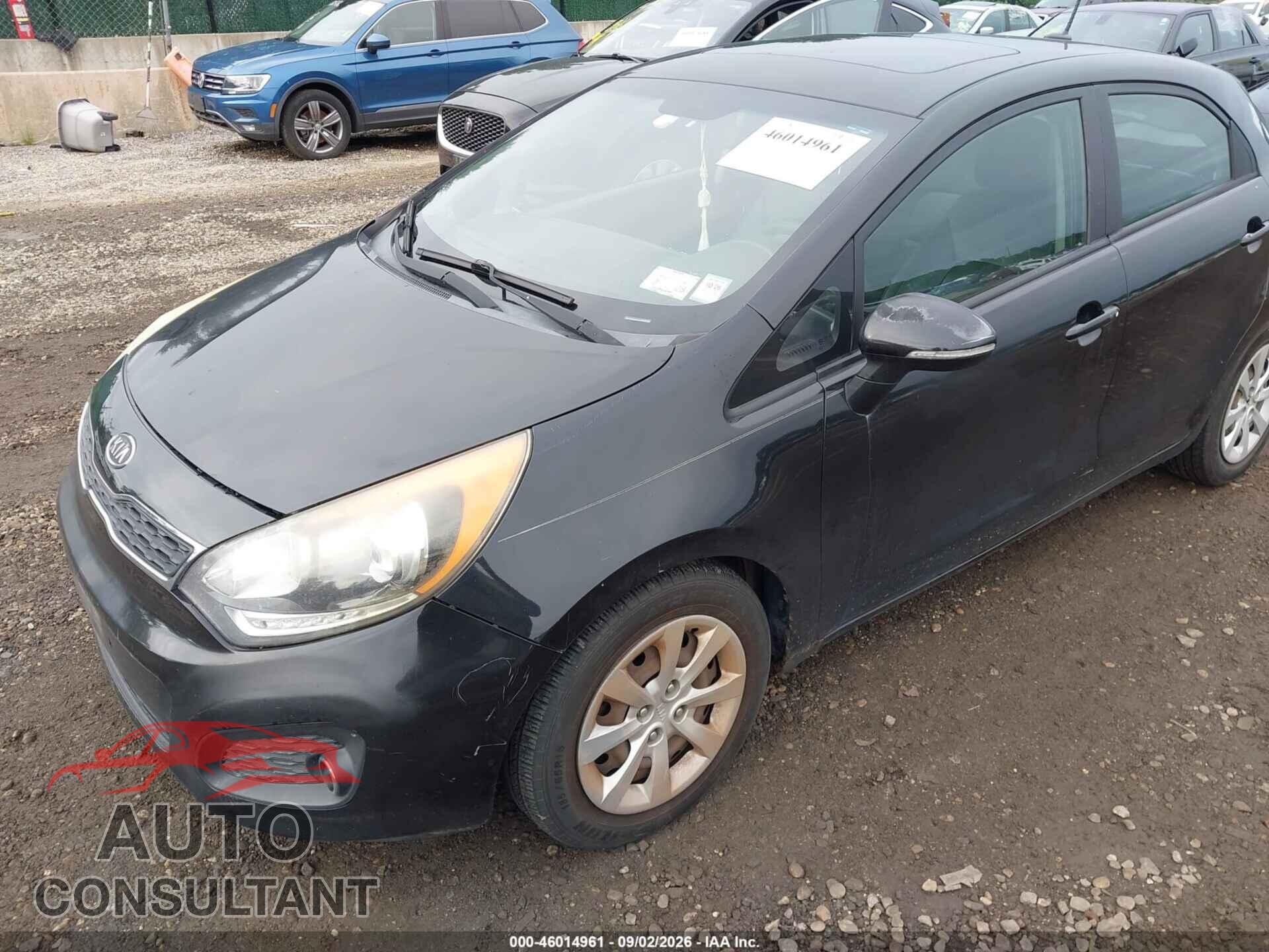 KIA RIO5 2012 - KNADN5A32C6029202
