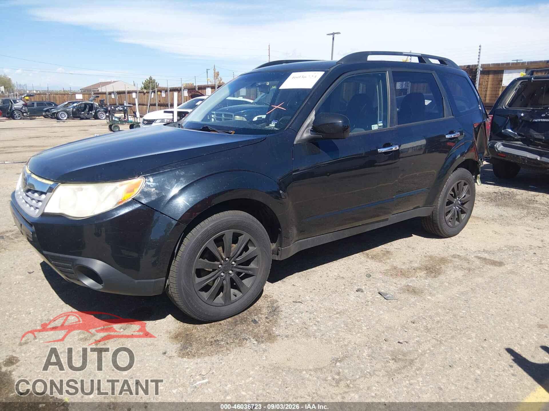 SUBARU FORESTER 2012 - JF2SHADC8CH413786