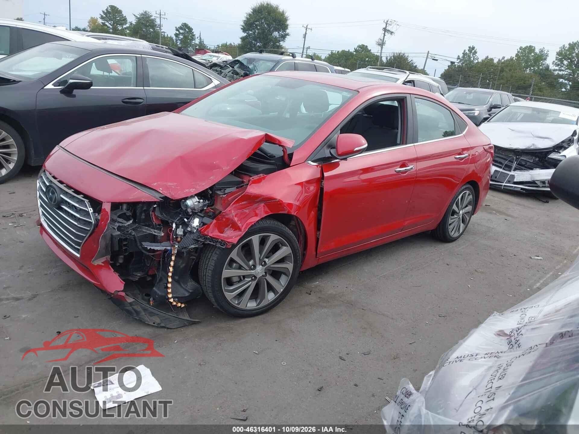 HYUNDAI ACCENT 2021 - 3KPC34A66ME152120