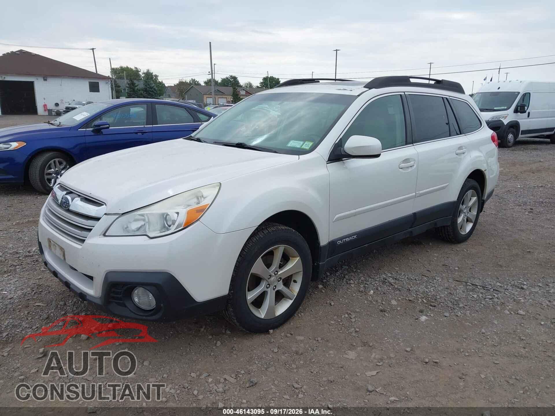 SUBARU OUTBACK 2014 - 4S4BRBLC0E3241266
