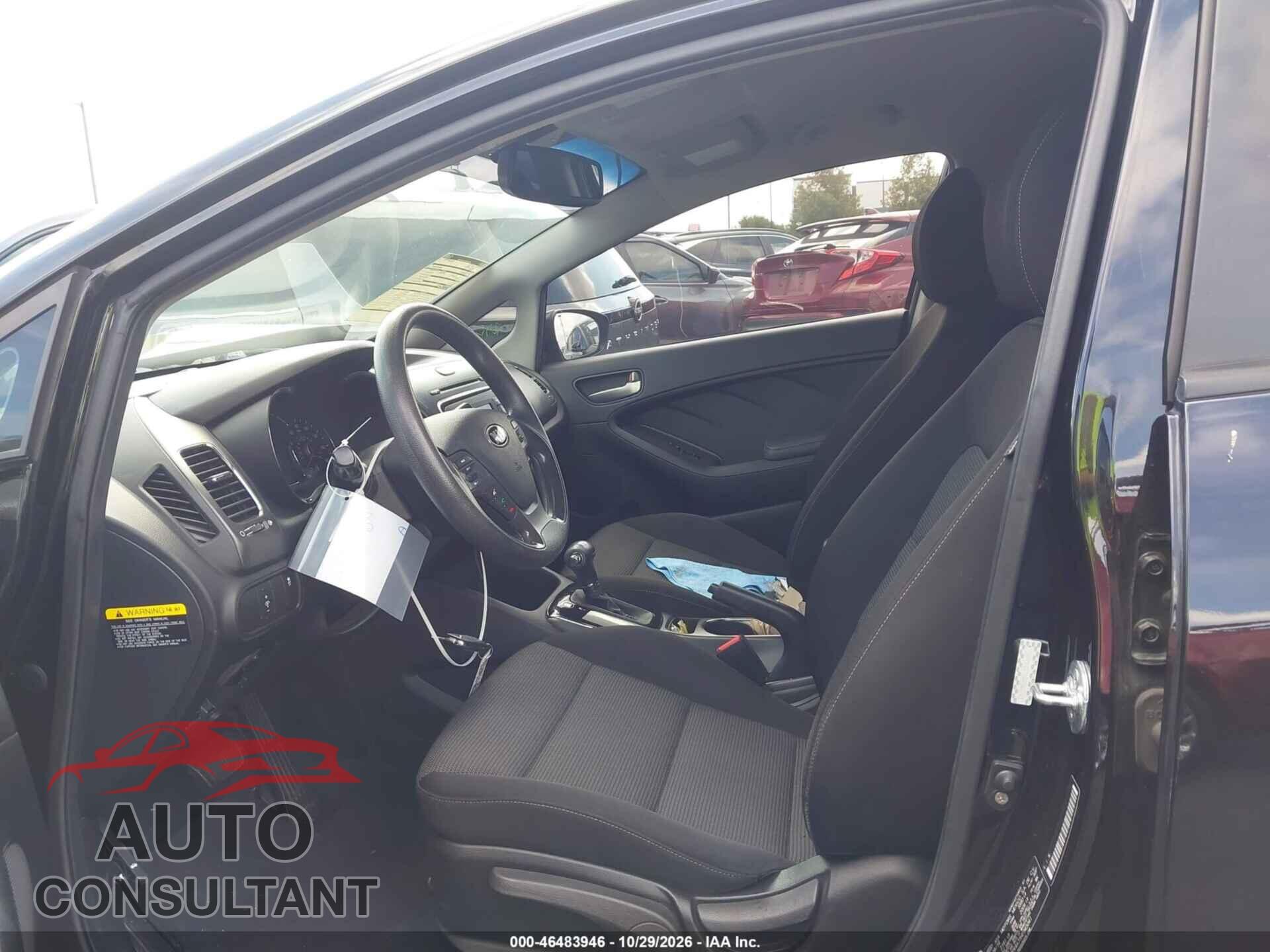 KIA FORTE 2017 - 3KPFK4A73HE045041