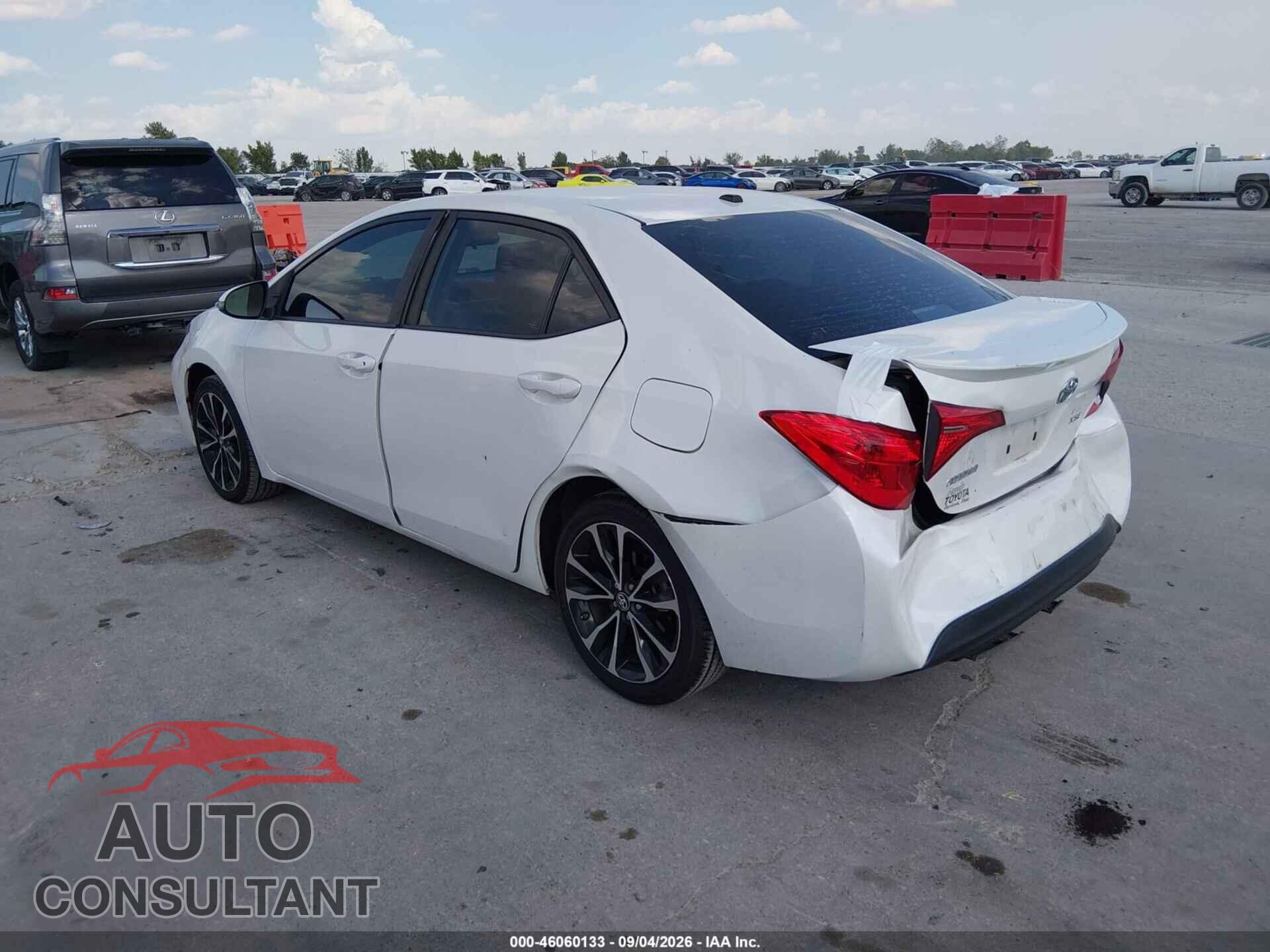 TOYOTA COROLLA 2019 - 5YFBURHE5KP885872