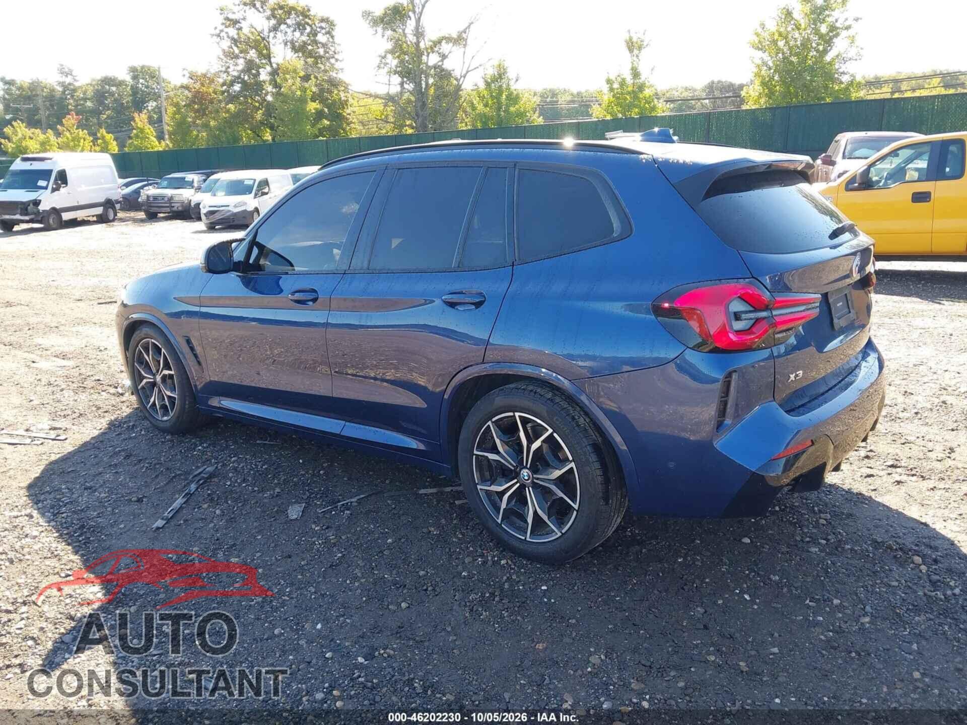 BMW X3 2022 - 5UX83DP01N9M78792